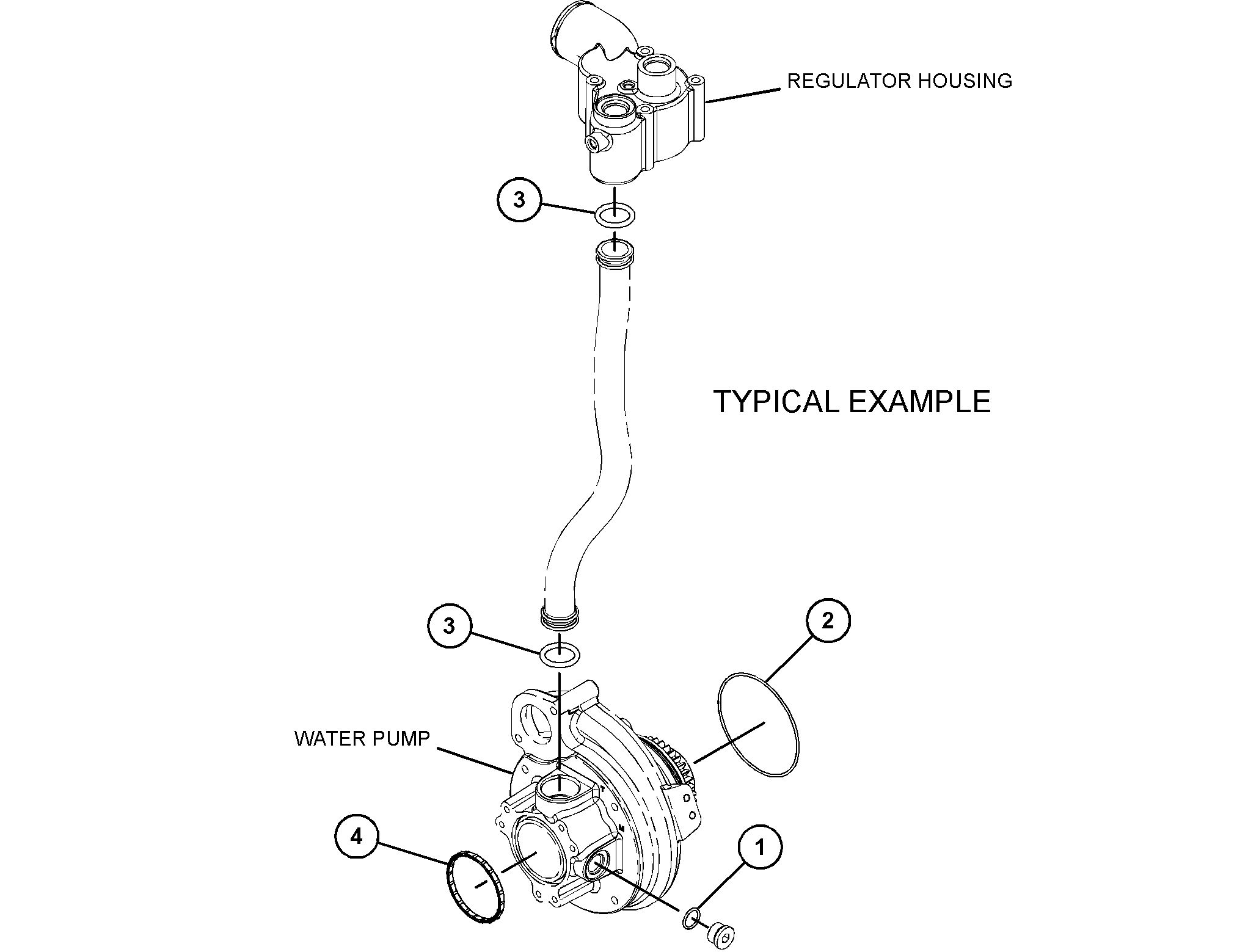 455-1833: Water Pump Install Kit 4551833 купить