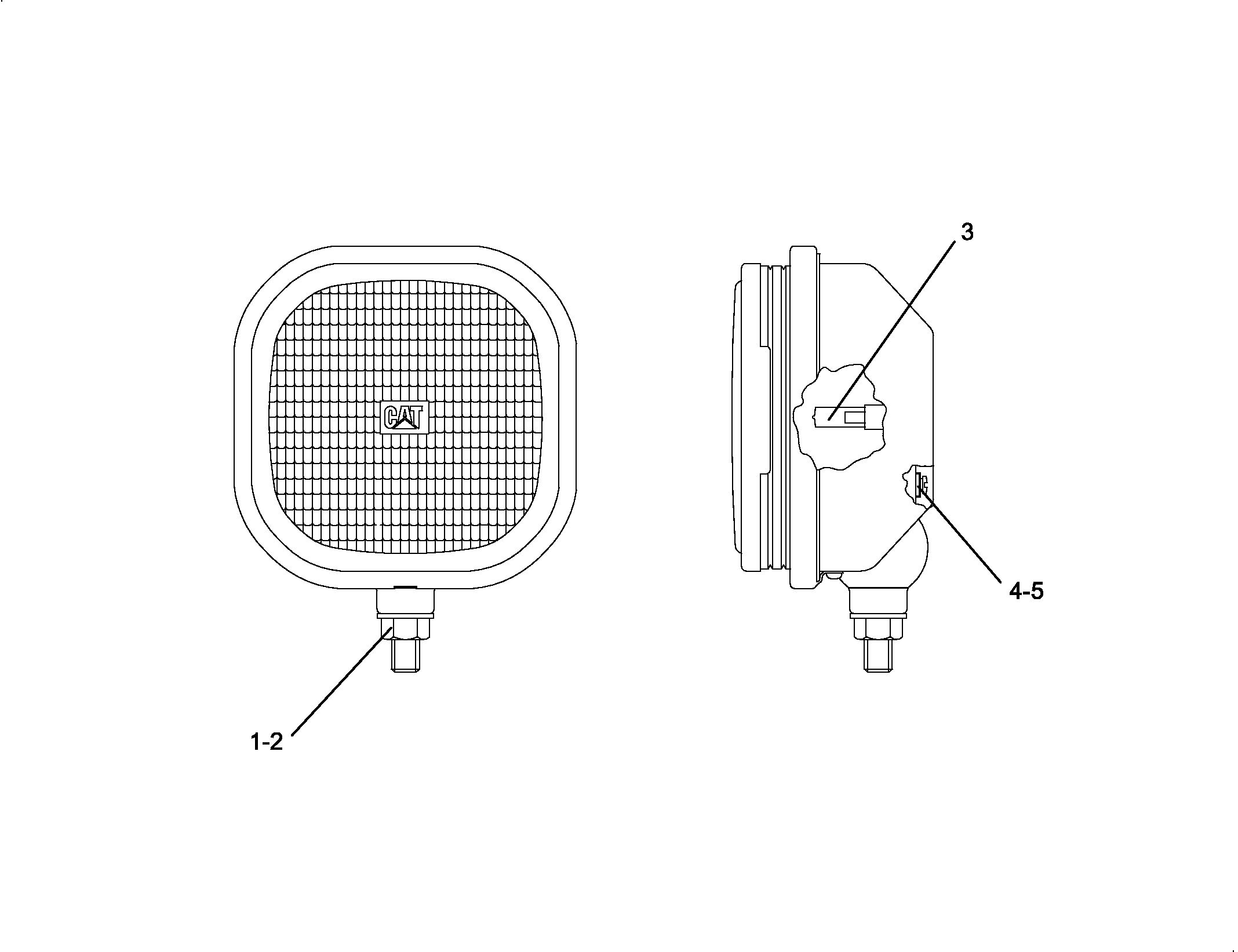 Прожектор 24 В