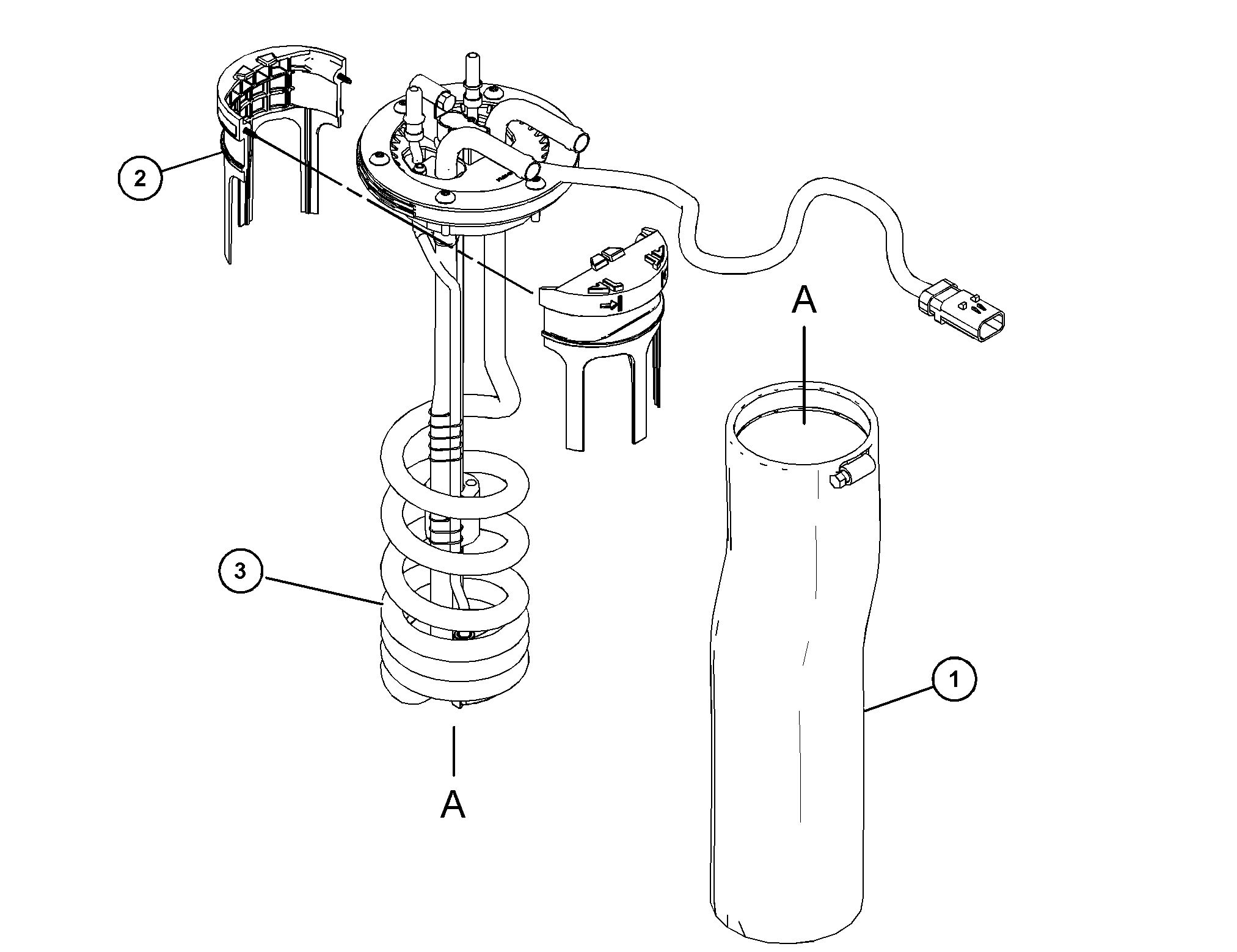 Коллектор модуля жидкости для очистки дизельных отработавших газов