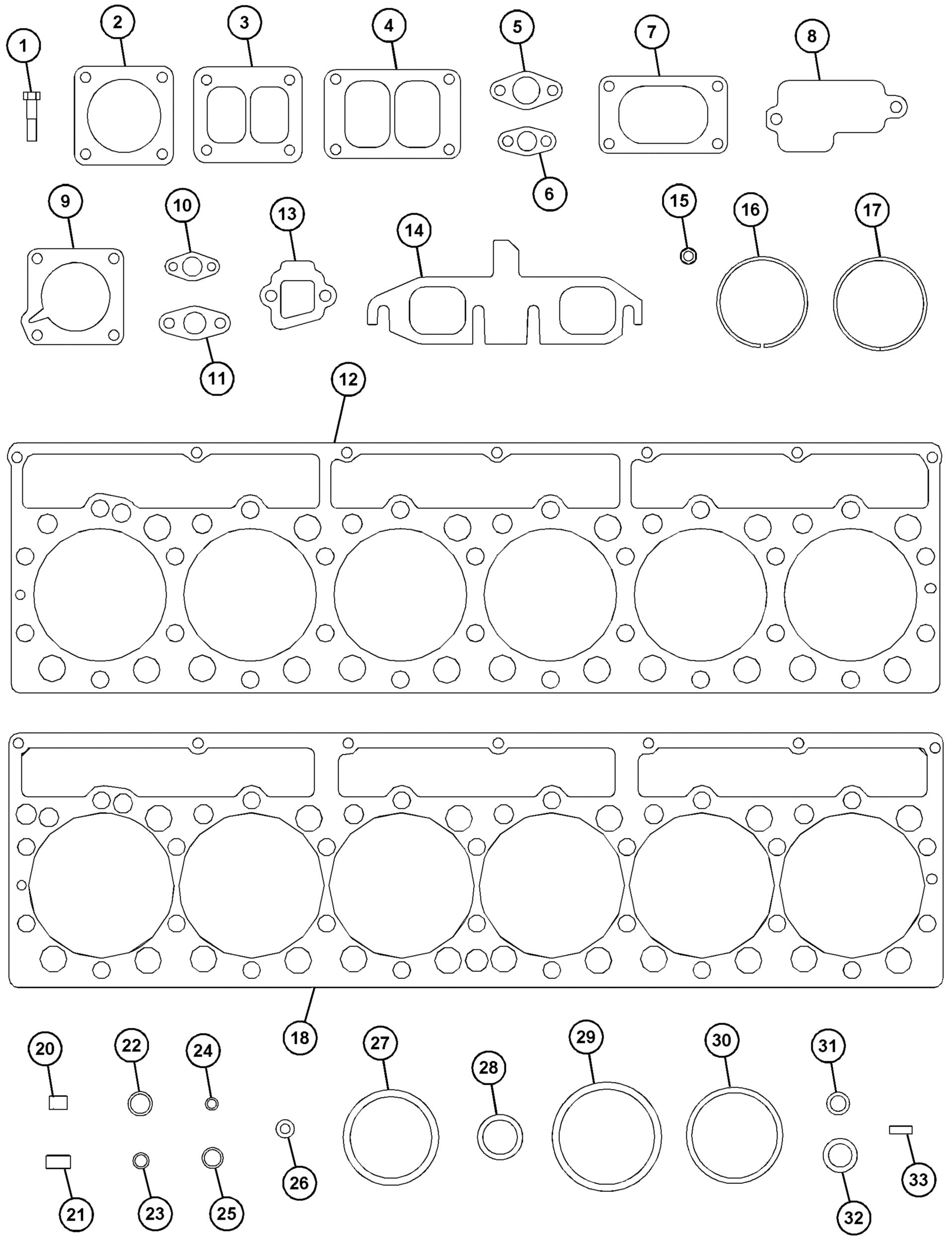 391-8256: Single Cylinder Head Install Kit