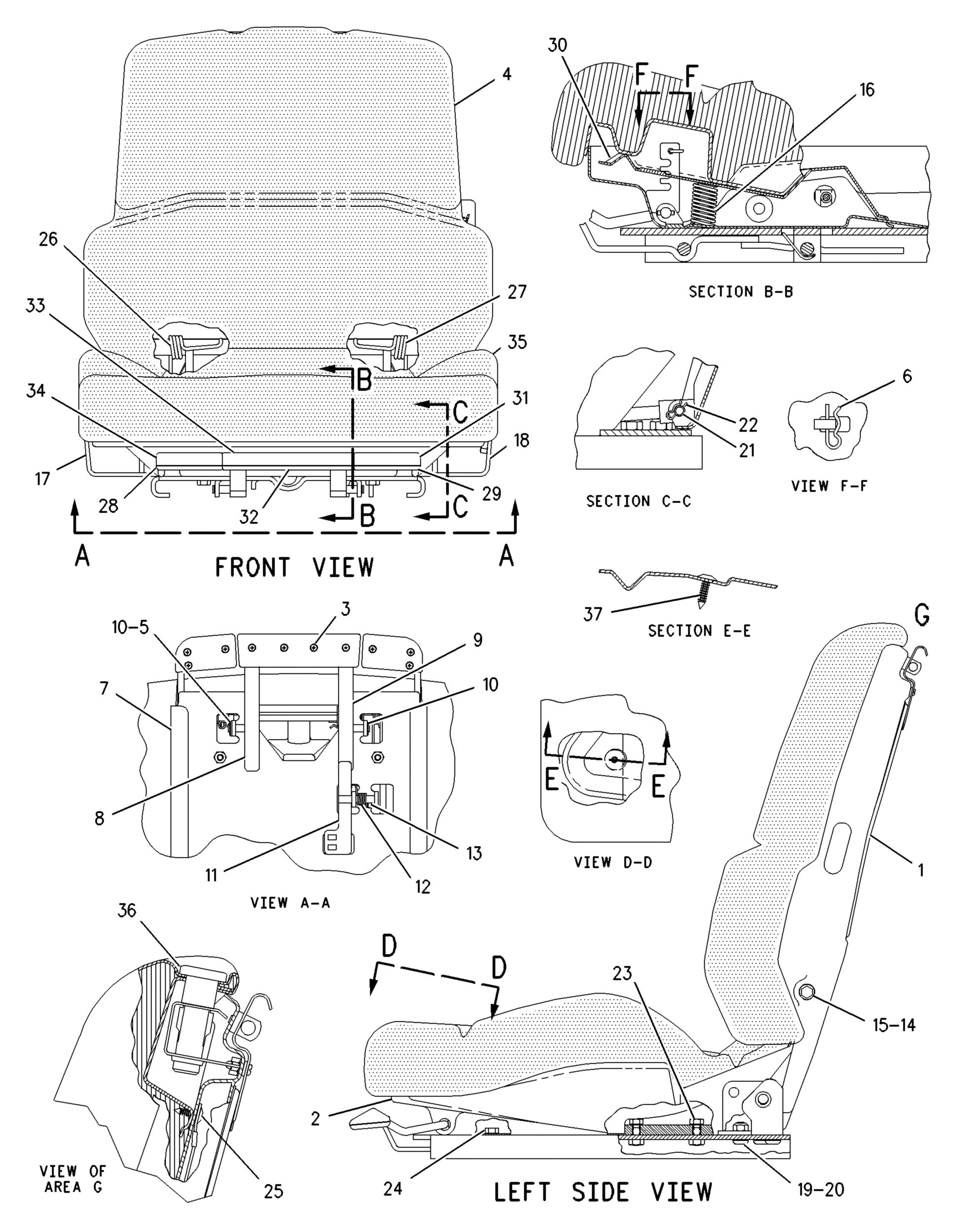 134-6688: БЛОК СИДЕНЬЯ