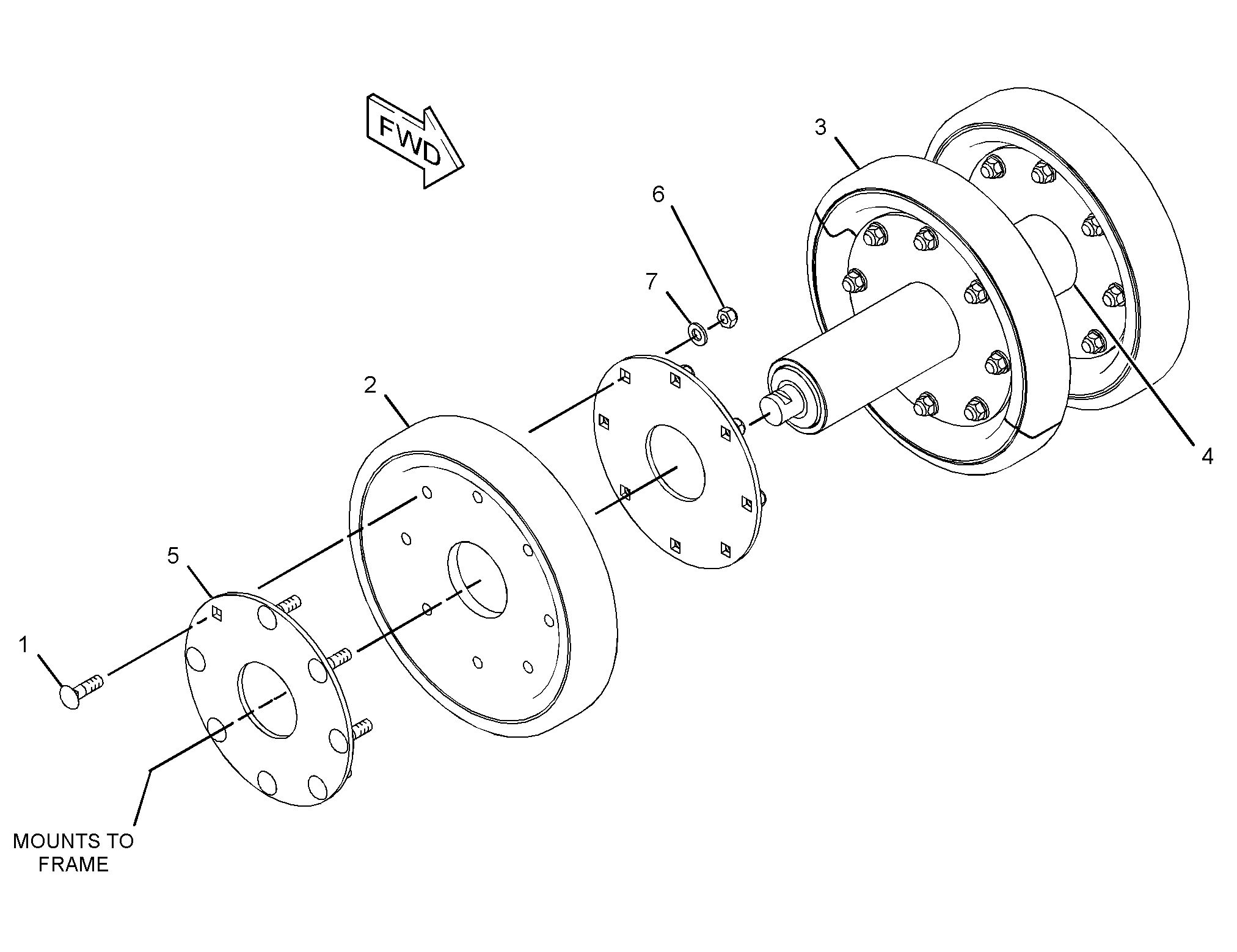 Группа направляющего колеса
