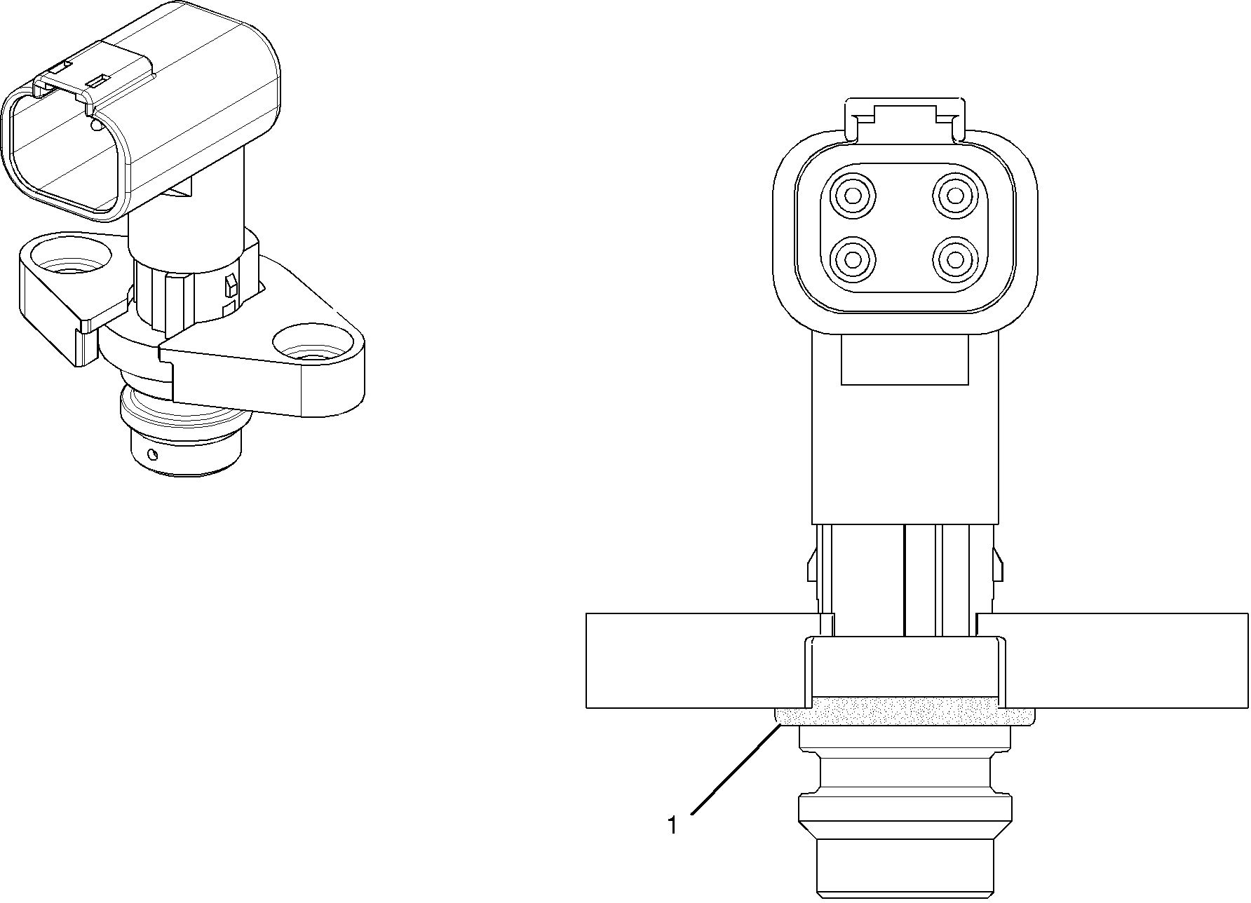 Двухдиапазонный датчик частоты вращения на эффекте Холла, 13 В
