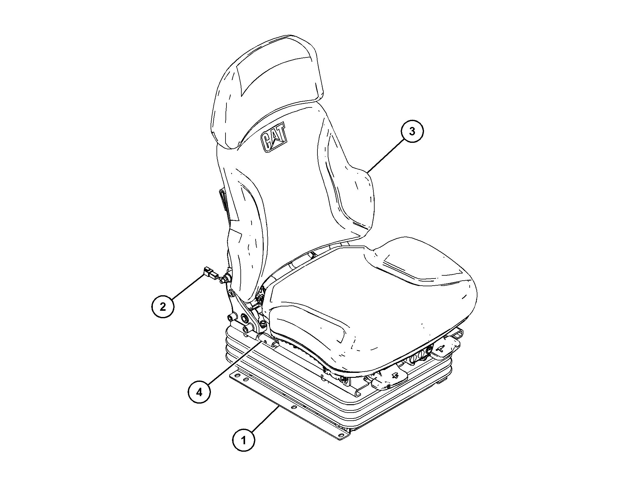 443-8262: СИДЕНЬЕ С ПОДВЕСКОЙ