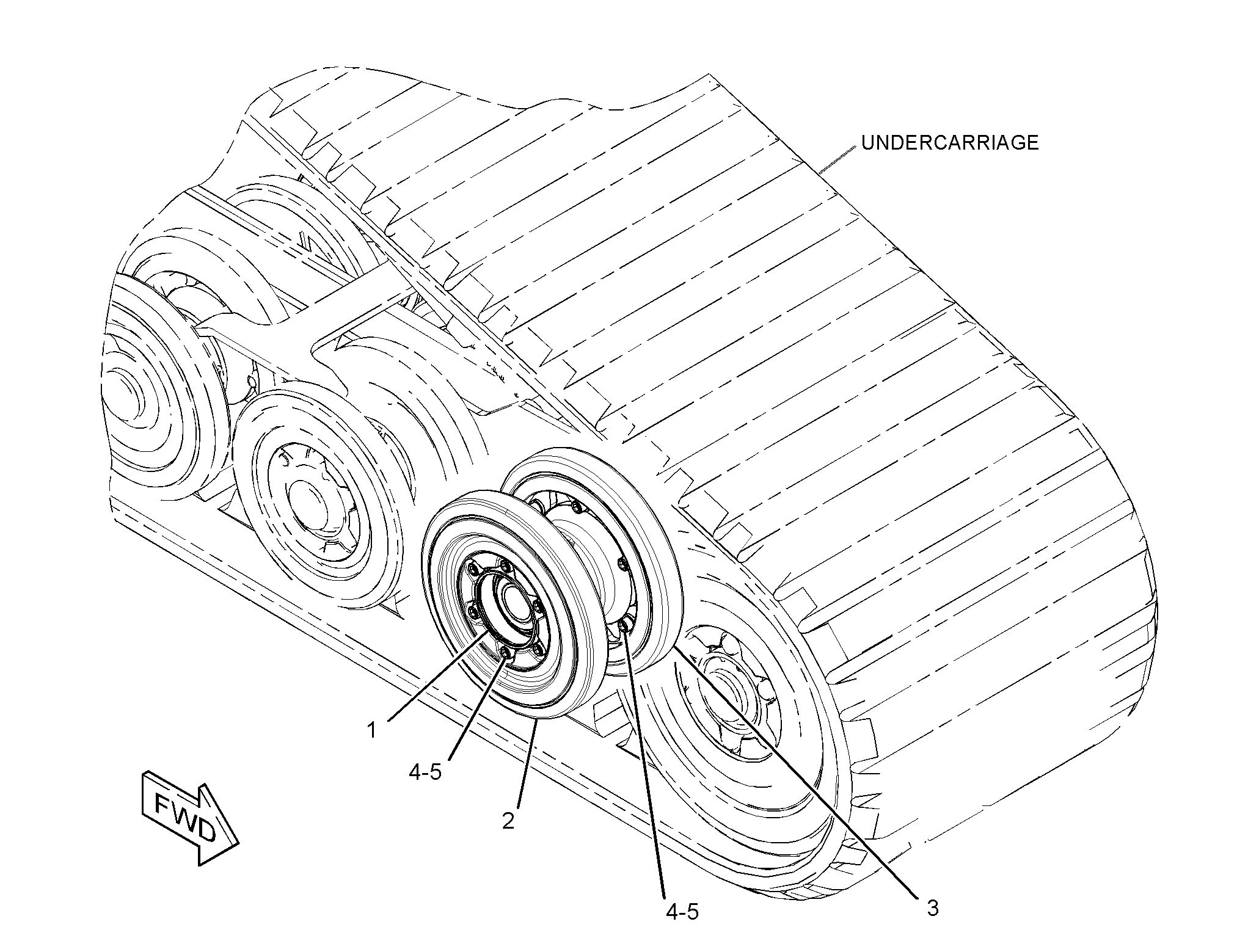 258-3020: Колесо тележки