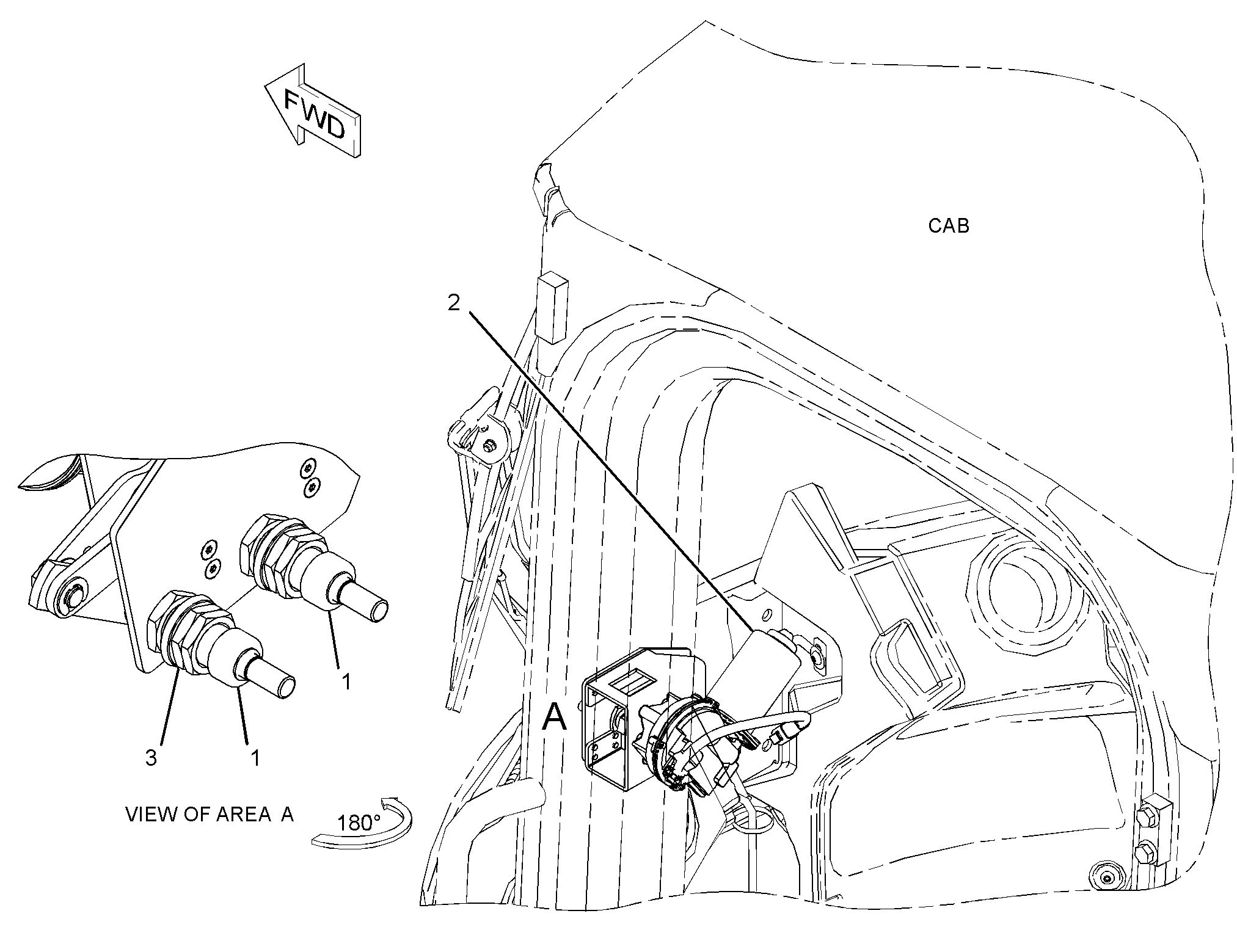 Электродвигатель стеклоочистителя в сборе