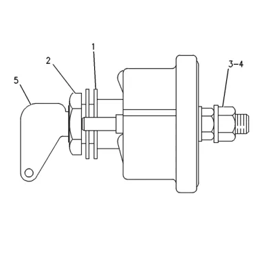 7N-0718: Διακόπτης αποσύνδεσης 24 Volt