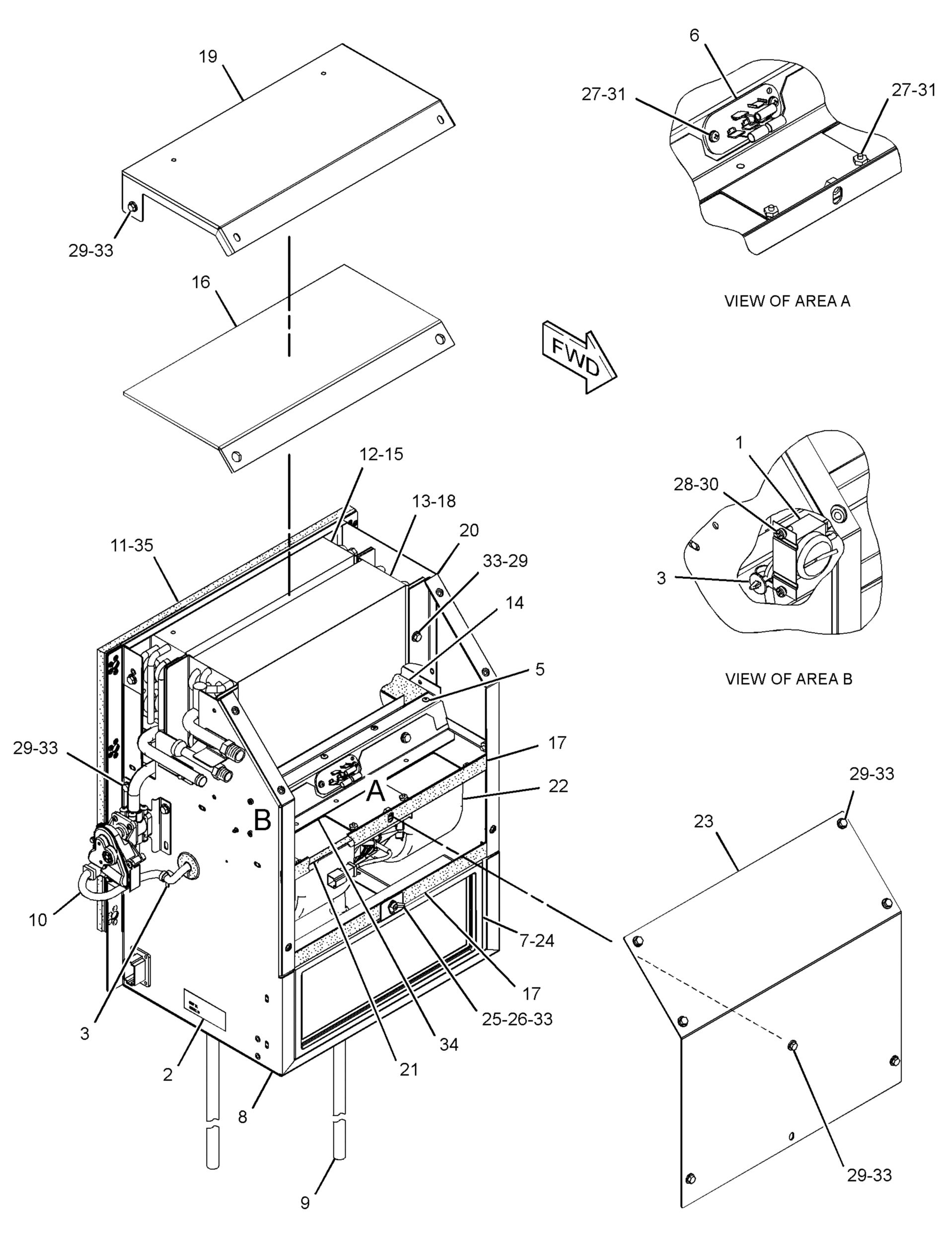 Блок кондиционера-воздух