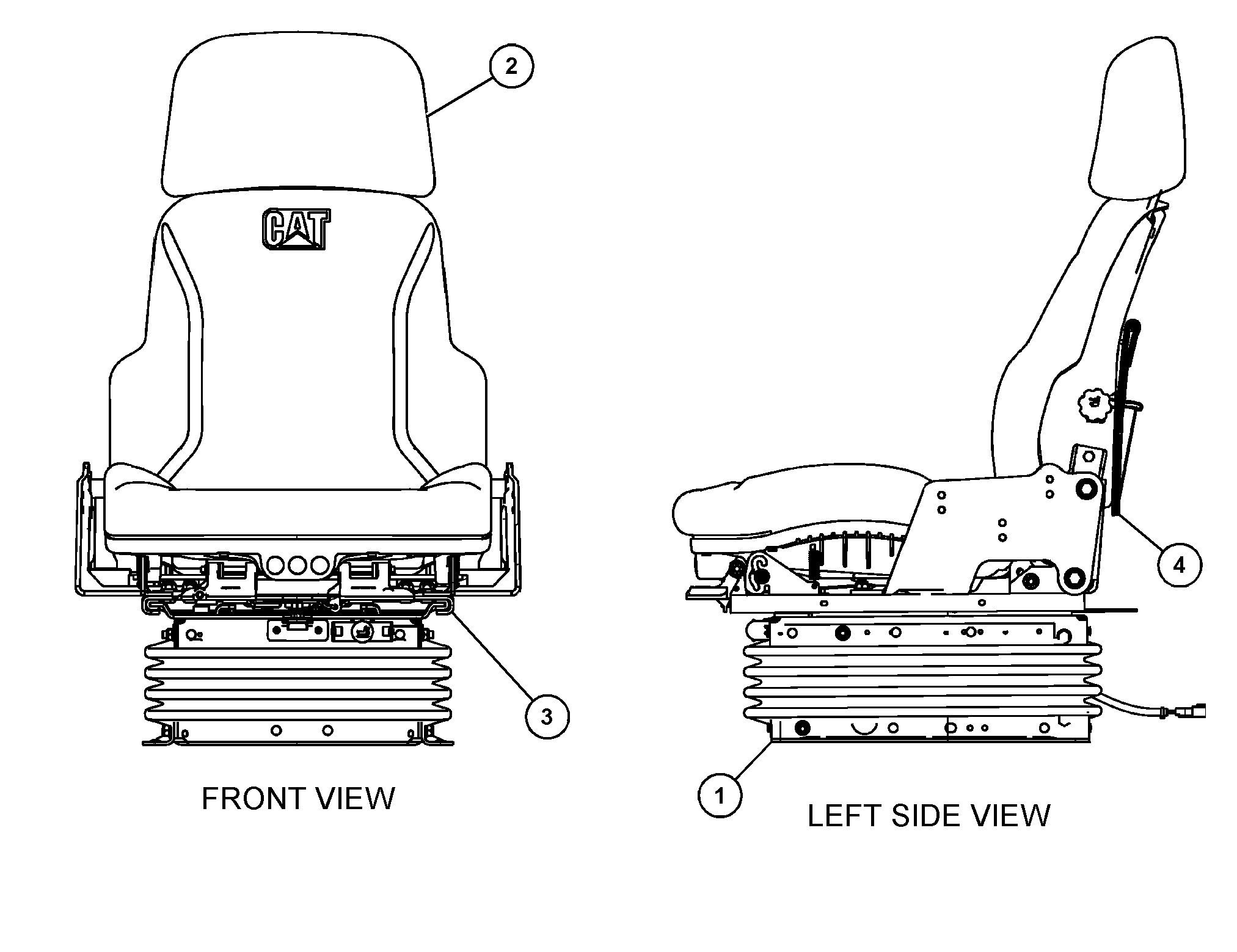 460-7313: СИДЕНЬЕ С ПОДВЕСКОЙ