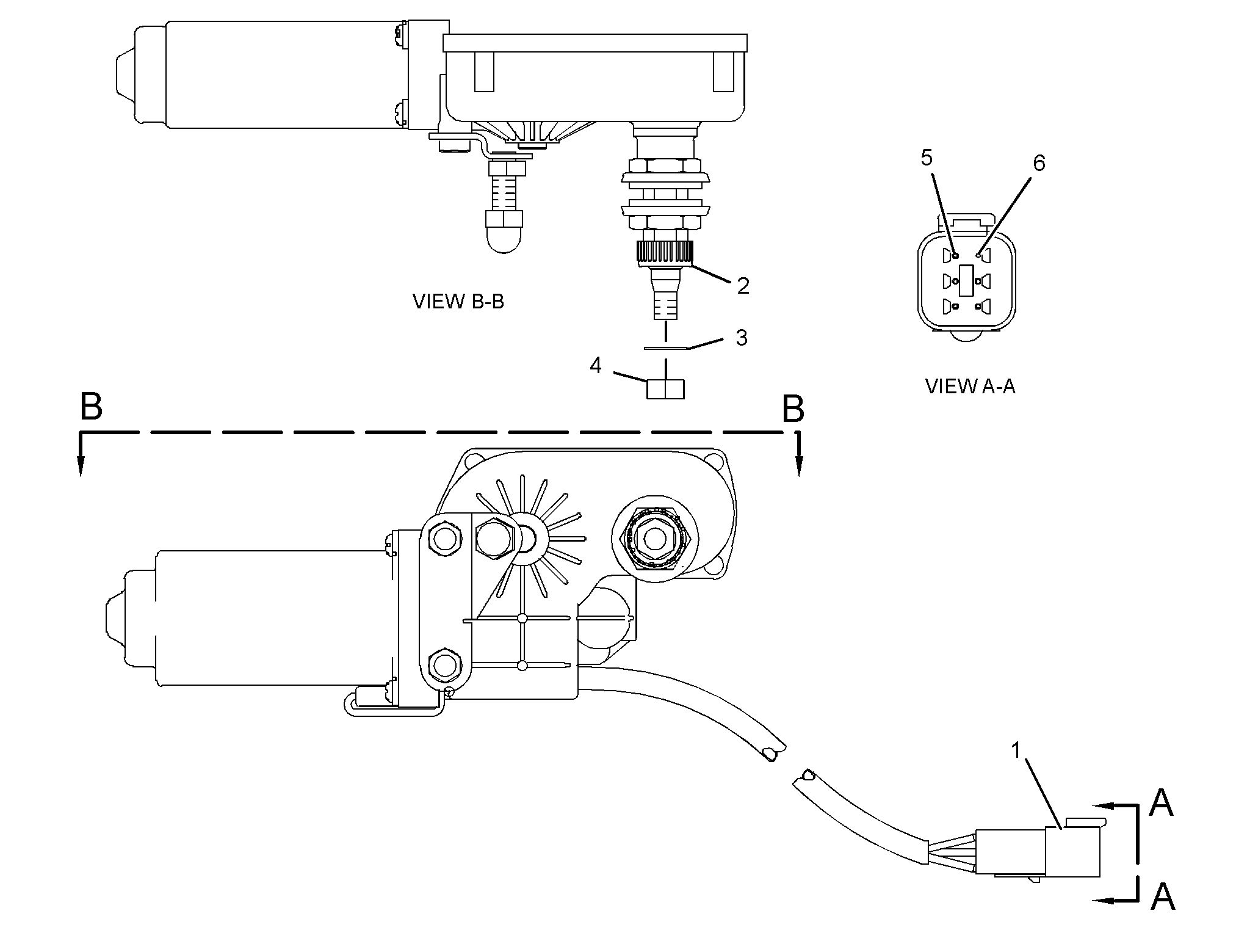 ЭЛЕКТРОДВИГАТЕЛЬ СТЕКЛООЧИСТИТЕЛЯ