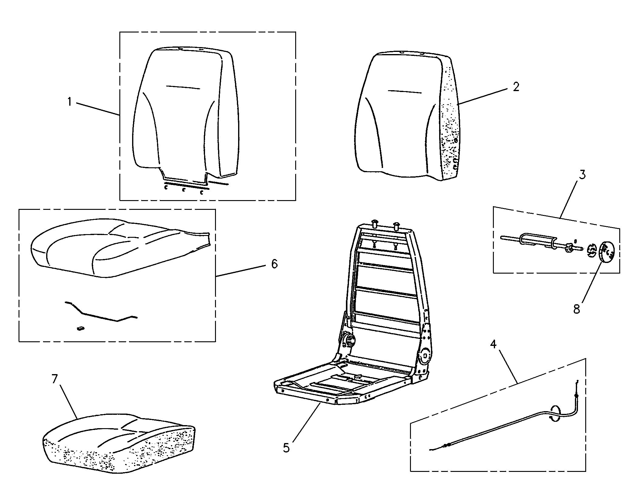 Комплект чехлов