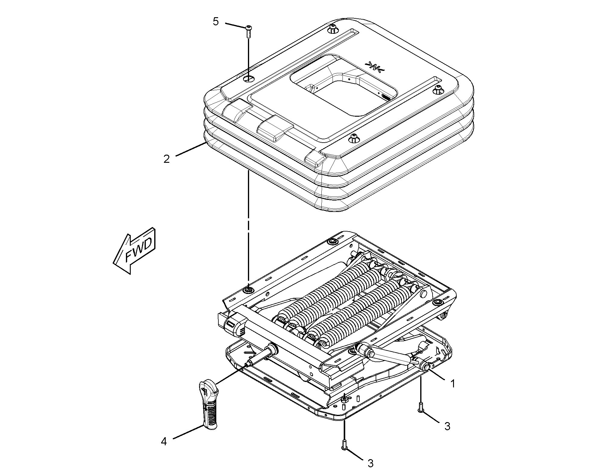 327-6645: КОМПЛЕКТ ПОДВЕСКИ