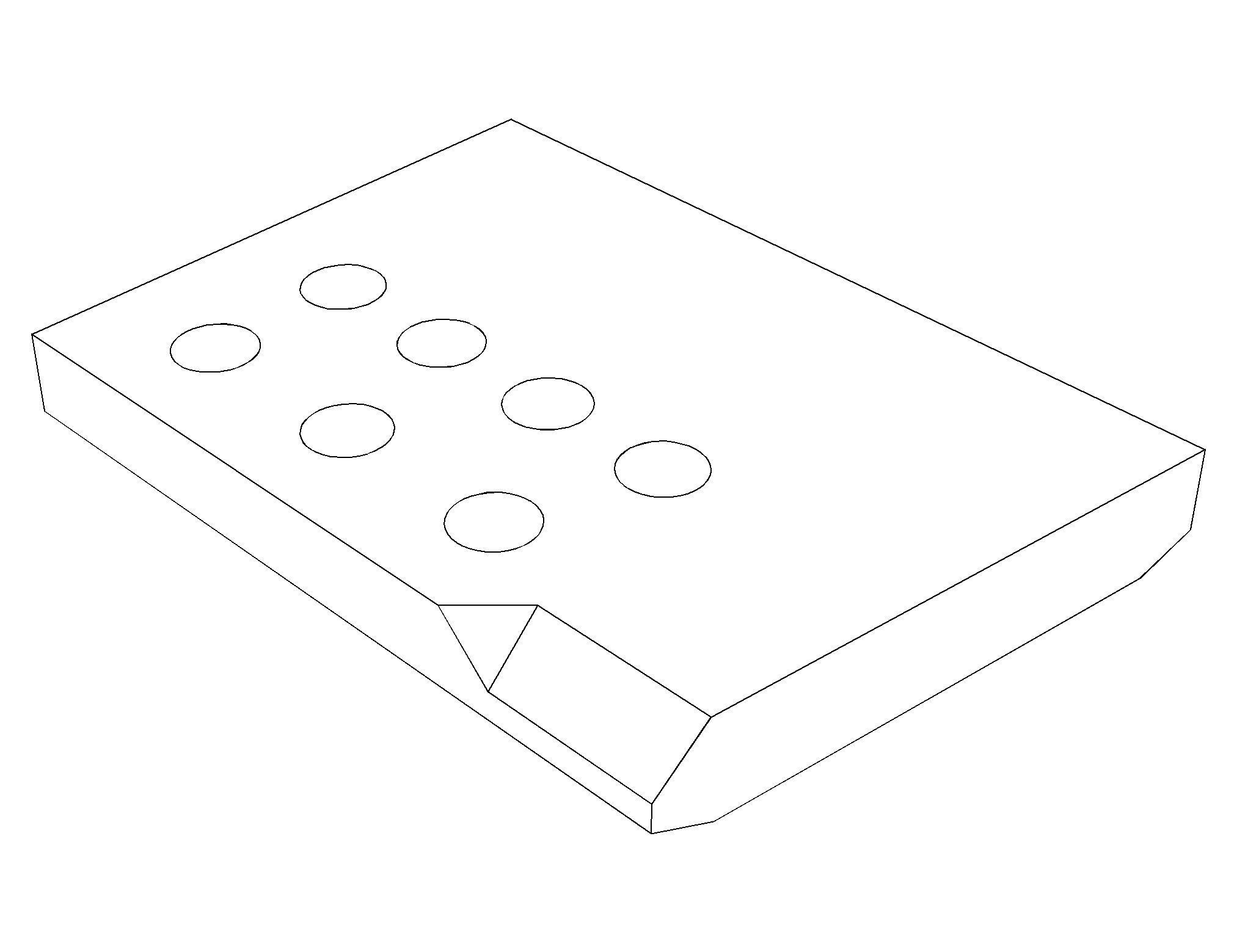 Накладки для ровного резания (правая)