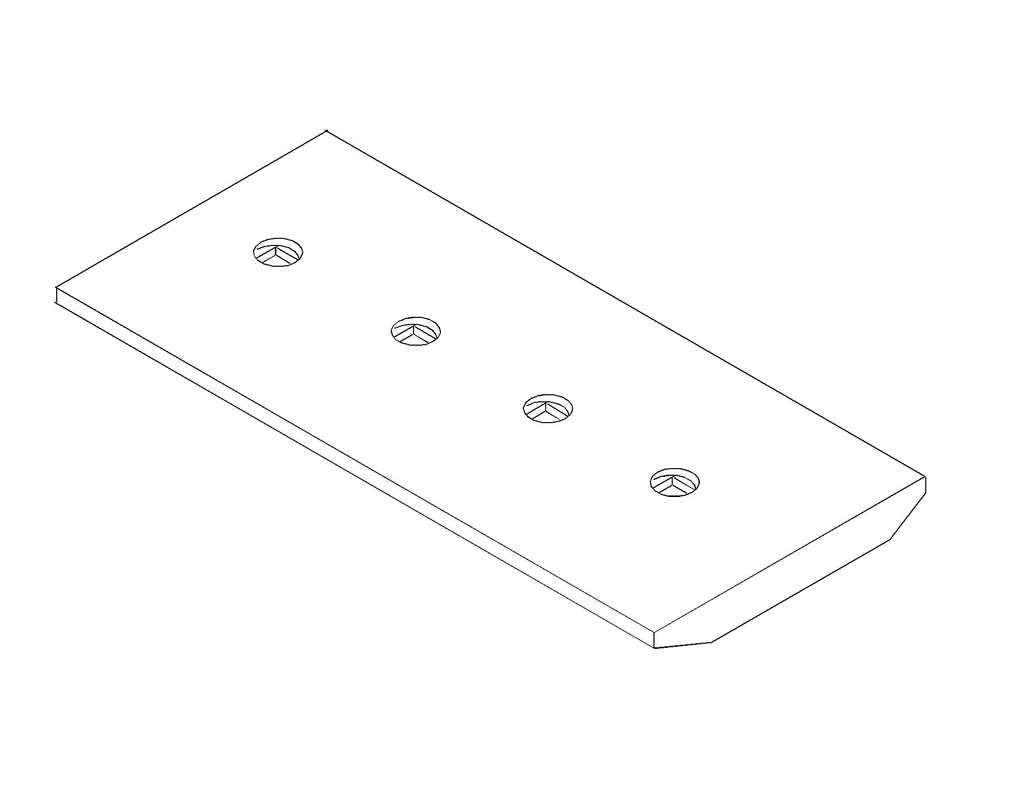 Накладка для ровного резания
