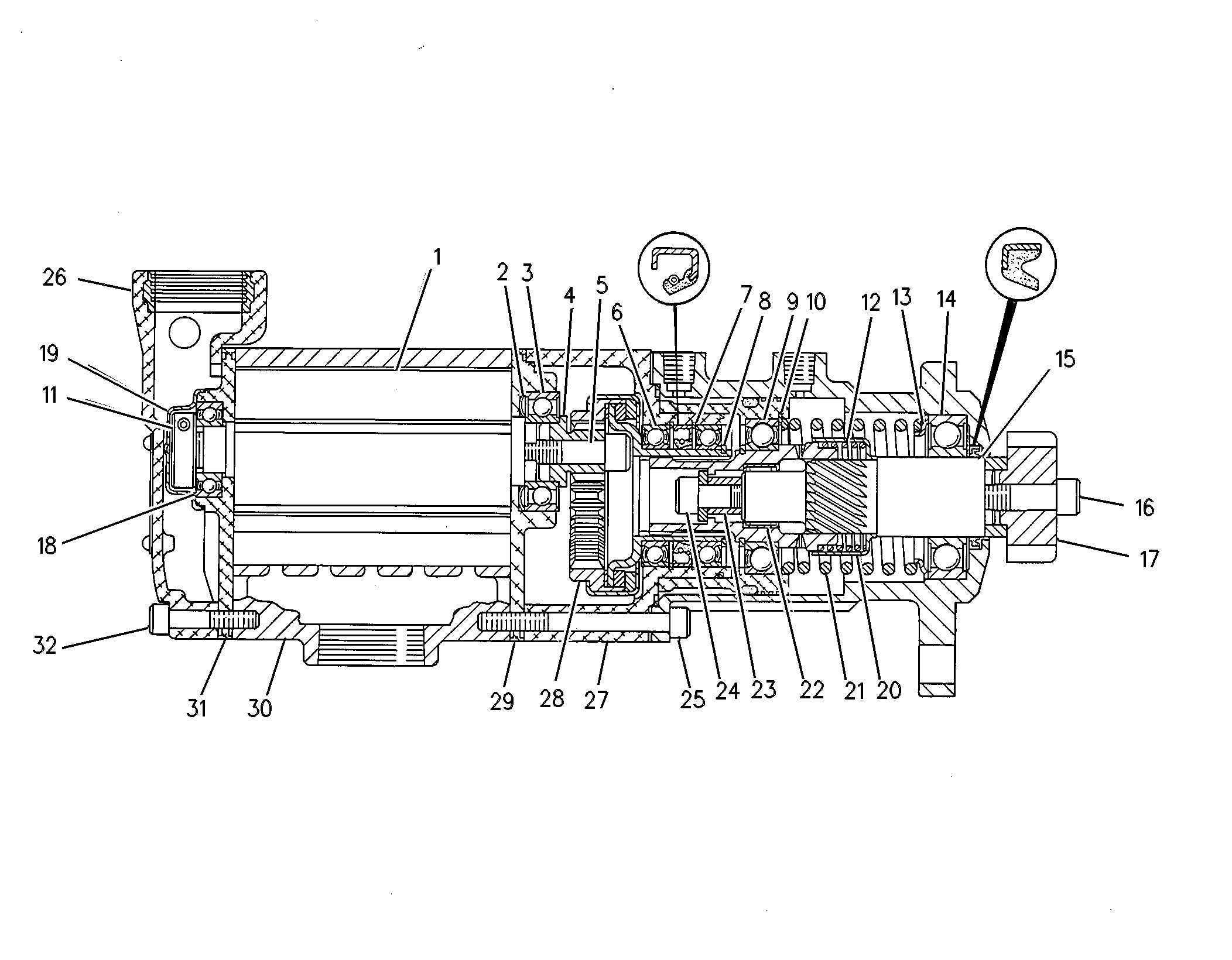 Пневматический стартер