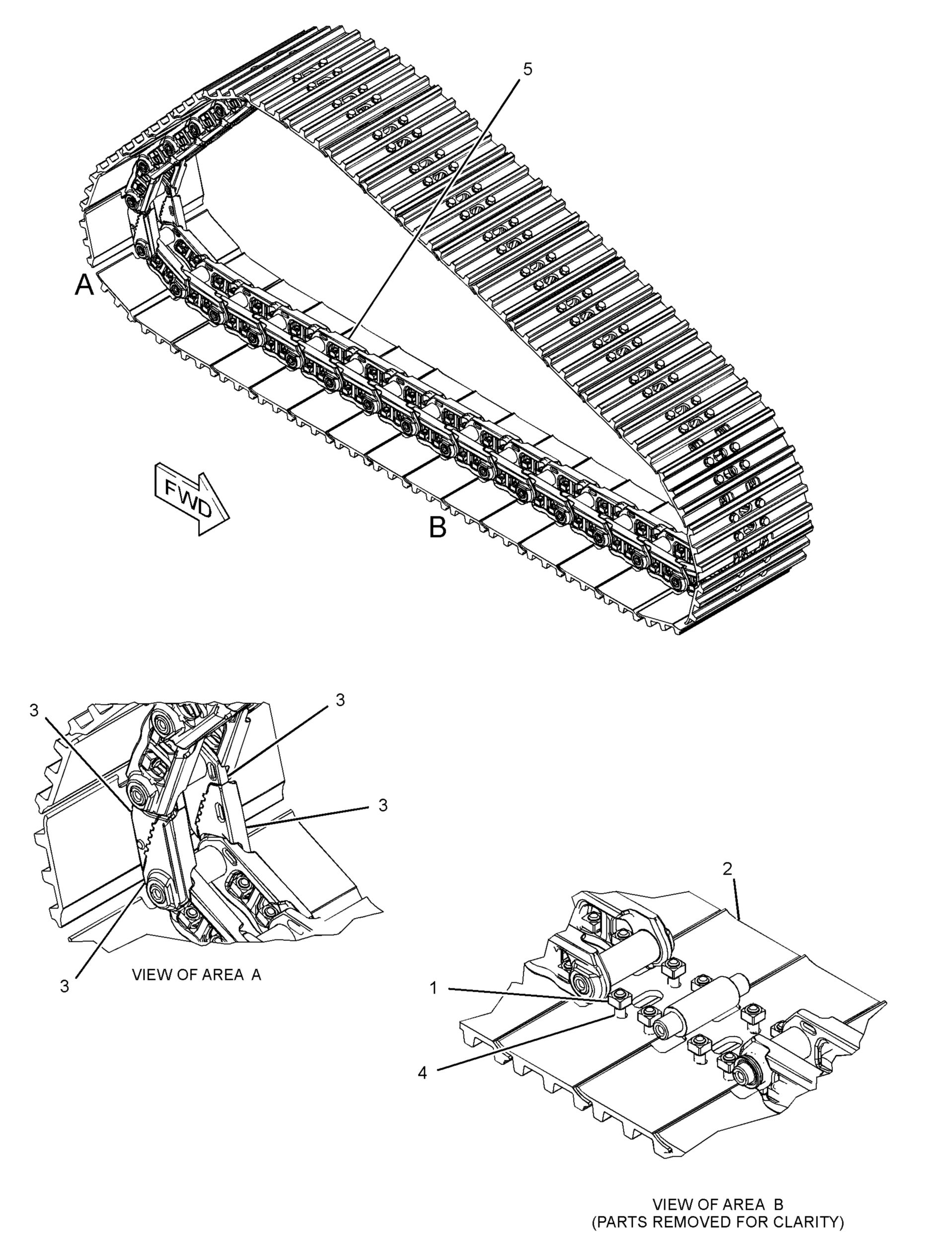 ГУСЕНИЧНАЯ ЛЕНТА В СБОРЕ