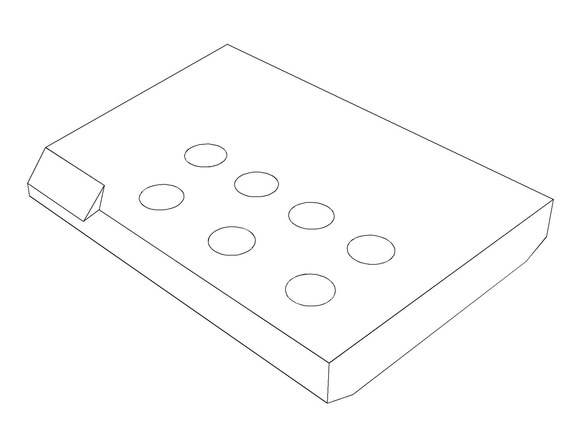 Накладка для ровного резания (левая)