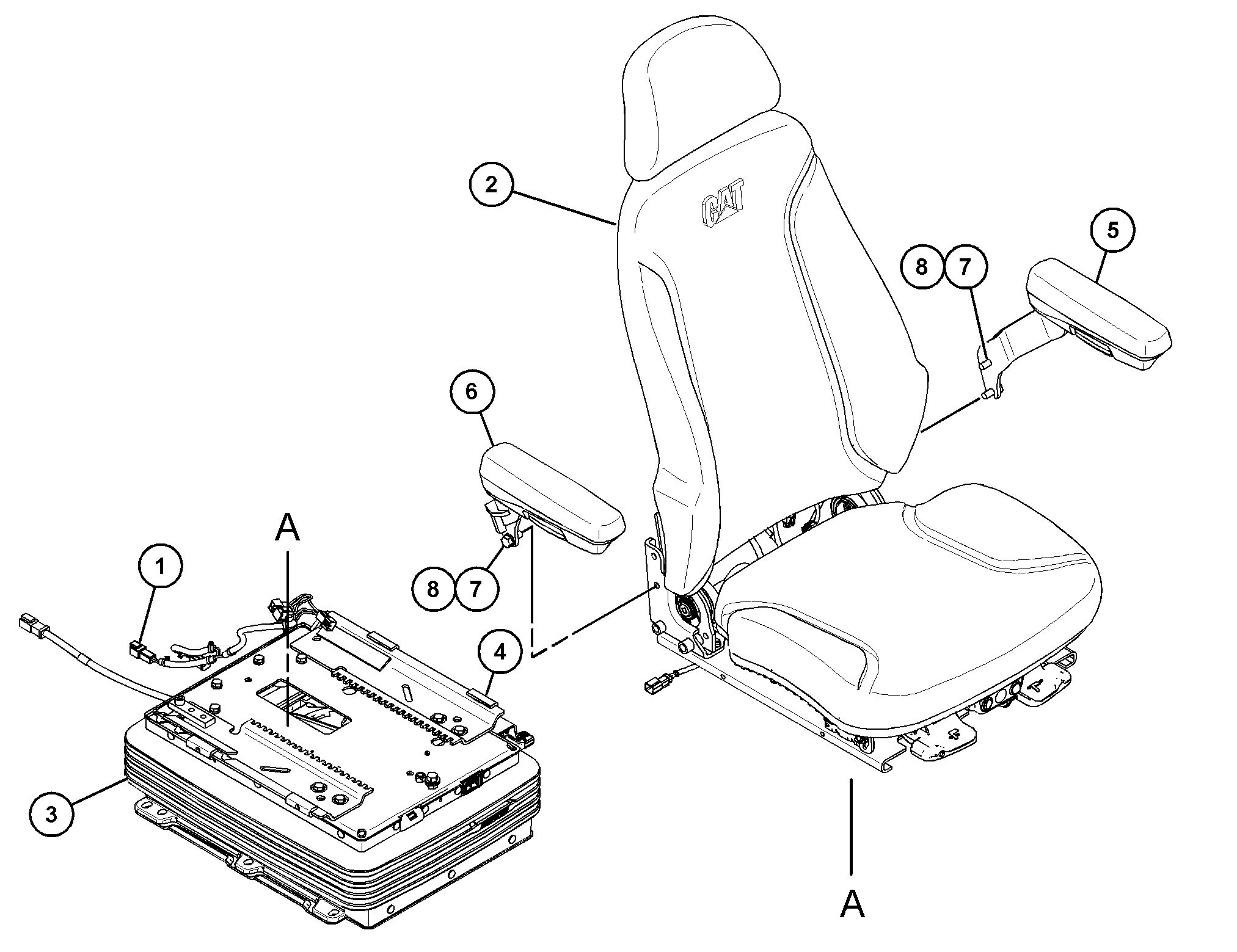 СИДЕНЬЕ С ПОДВЕСКОЙ