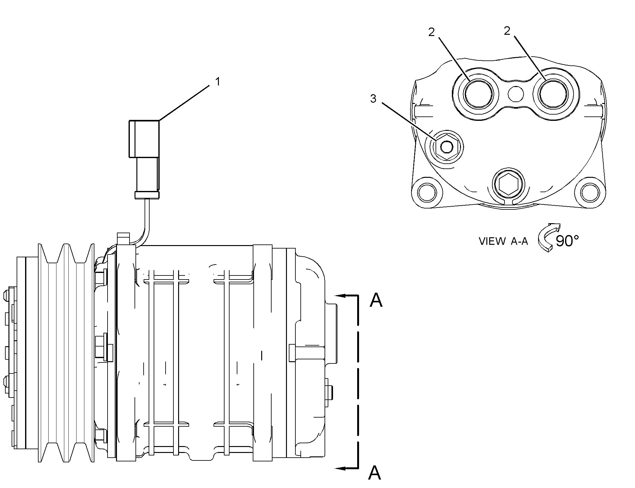 276-9875: Refrigerant Compressor