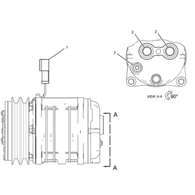 276-9875: Refrigerant Compressor