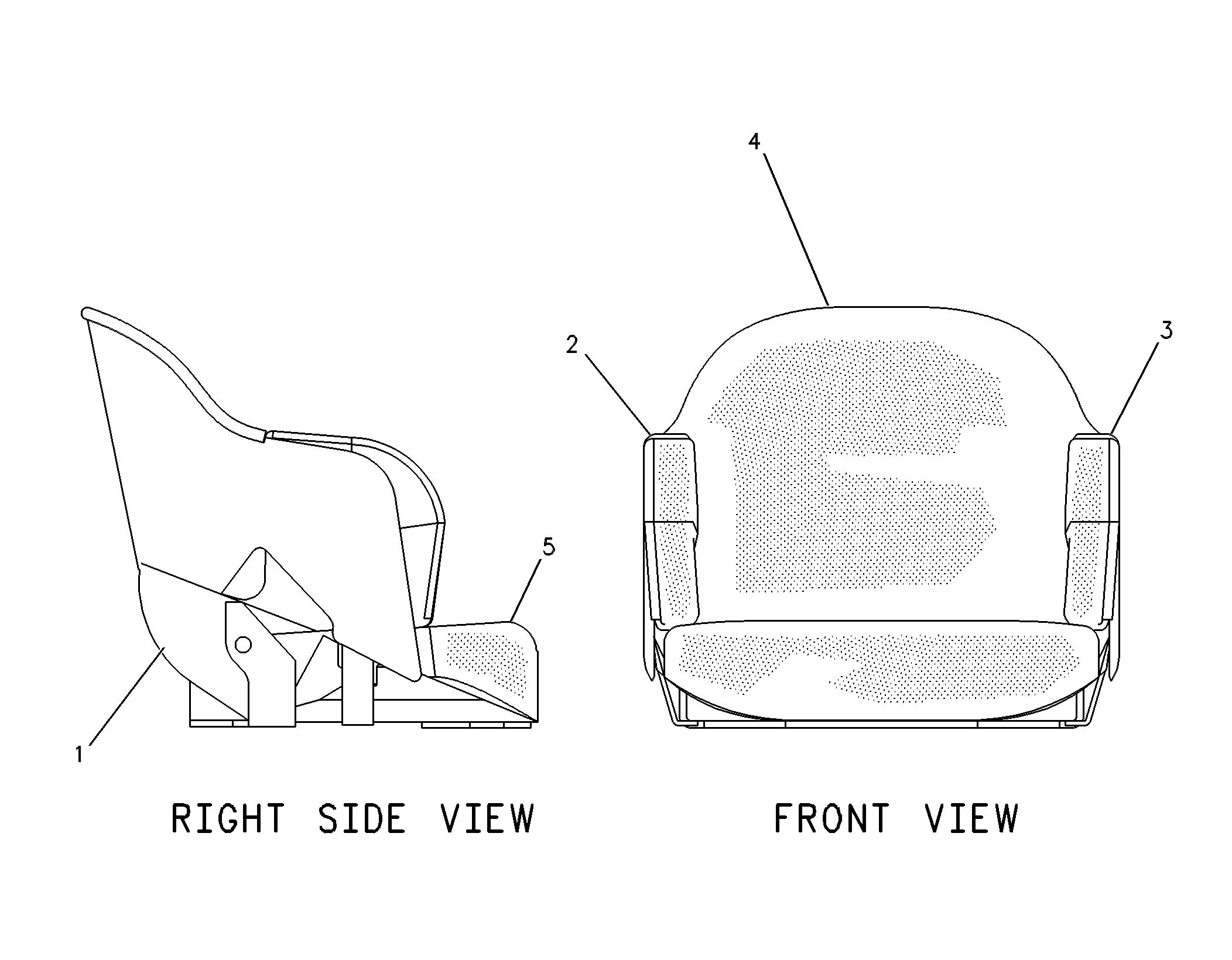 Сиденье в сборе