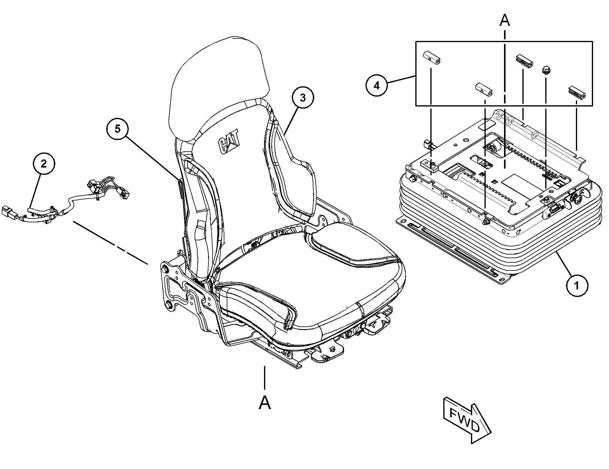 СИДЕНЬЕ С ПОДВЕСКОЙ