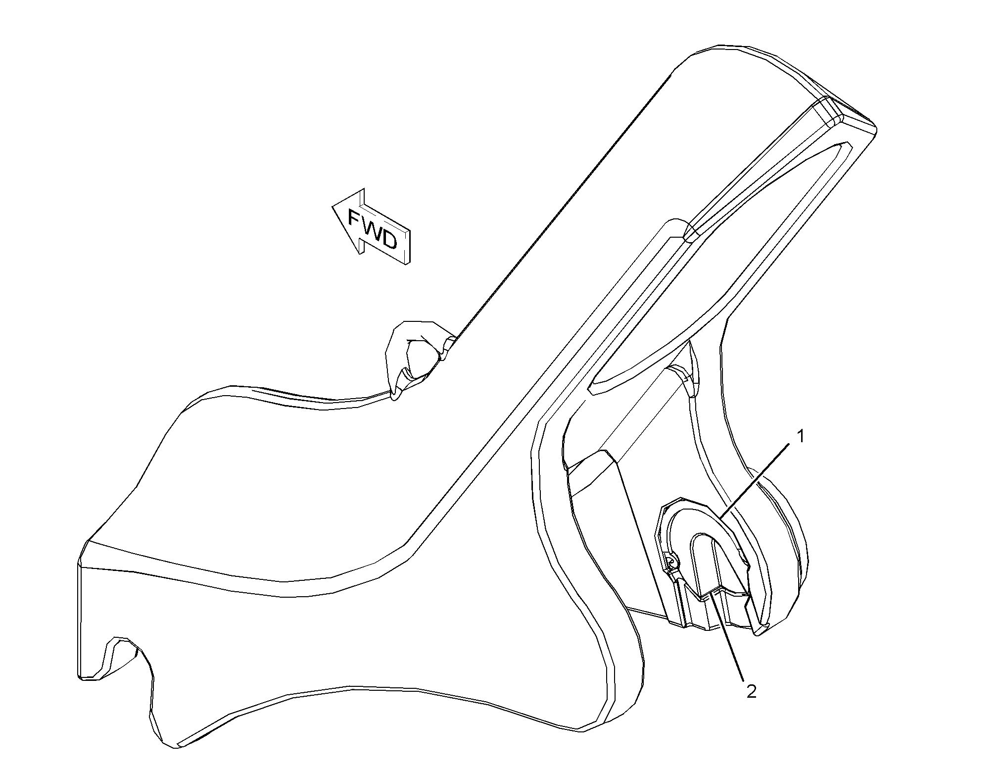 Защитная накладка в сборе