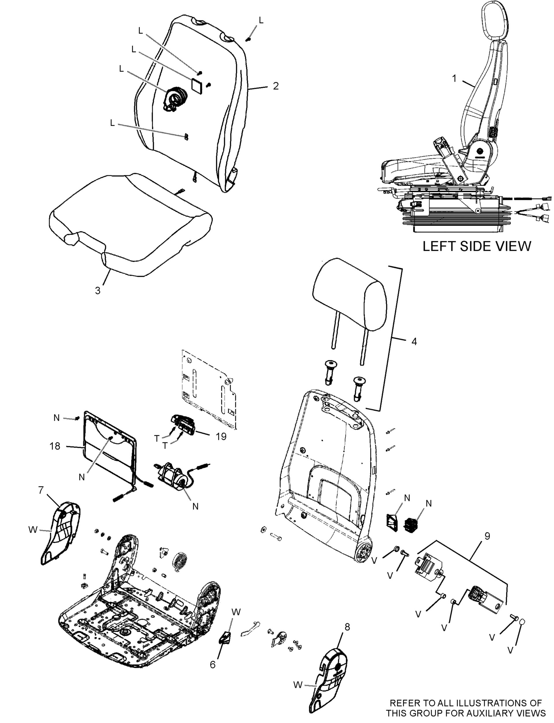 СИДЕНЬЕ С ПОДВЕСКОЙ