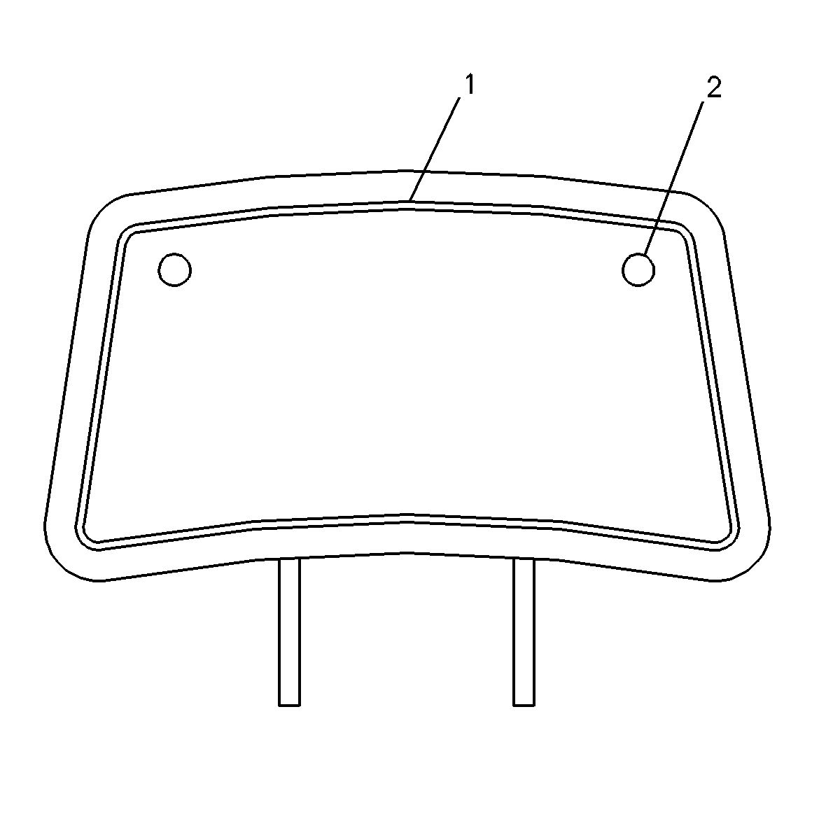 Удлинитель спинки Cat® в сборе