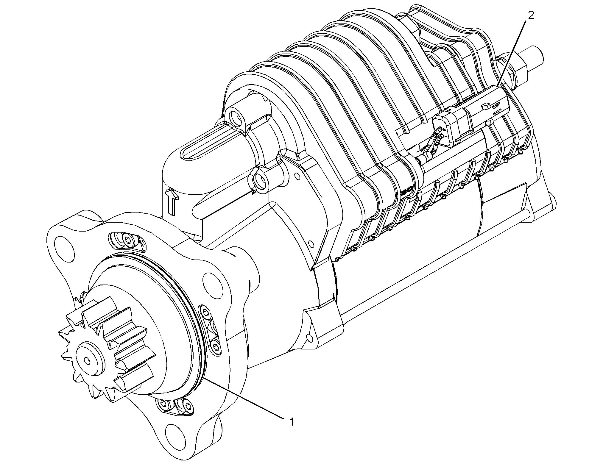 Стартер 24 В, 7,8 кВт