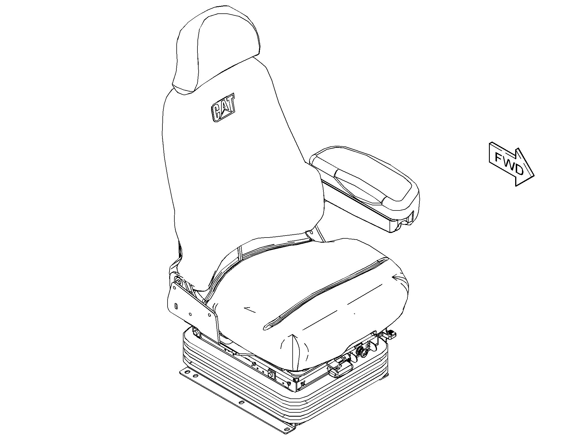СИДЕНЬЕ С ПОДВЕСКОЙ