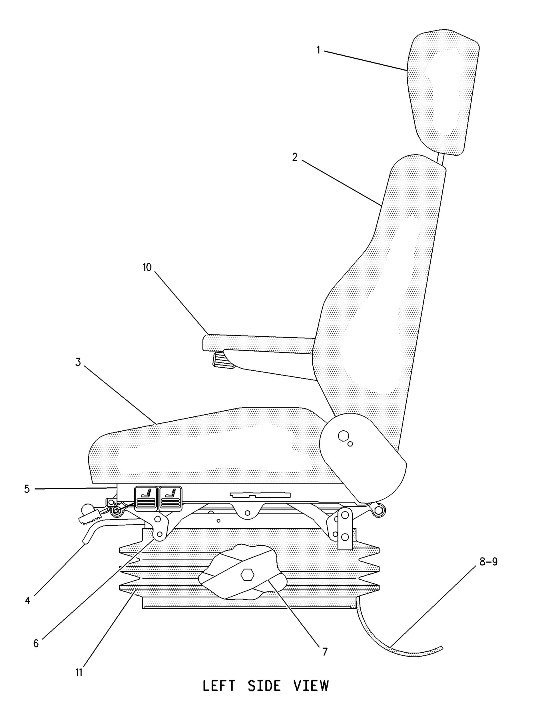 Сиденье в сборе