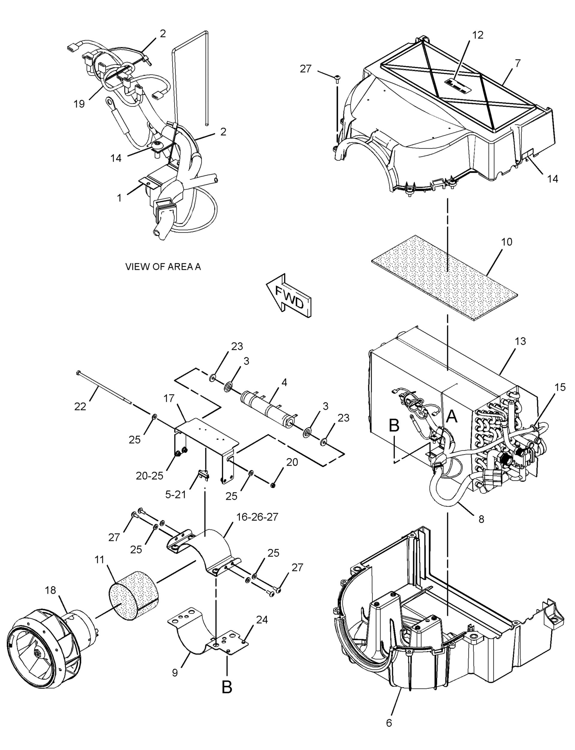 Блок кондиционера-воздух