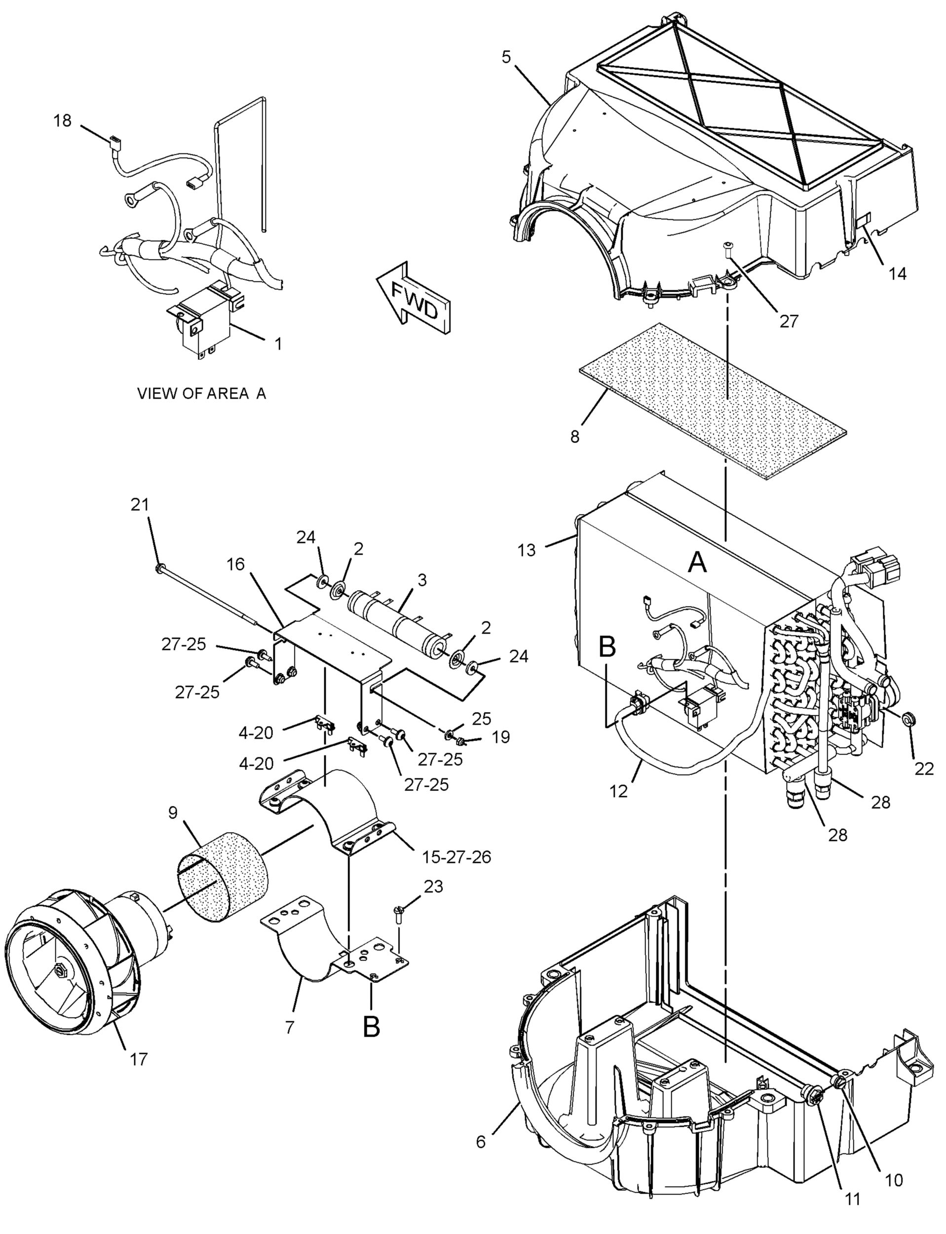Блок кондиционера-воздух