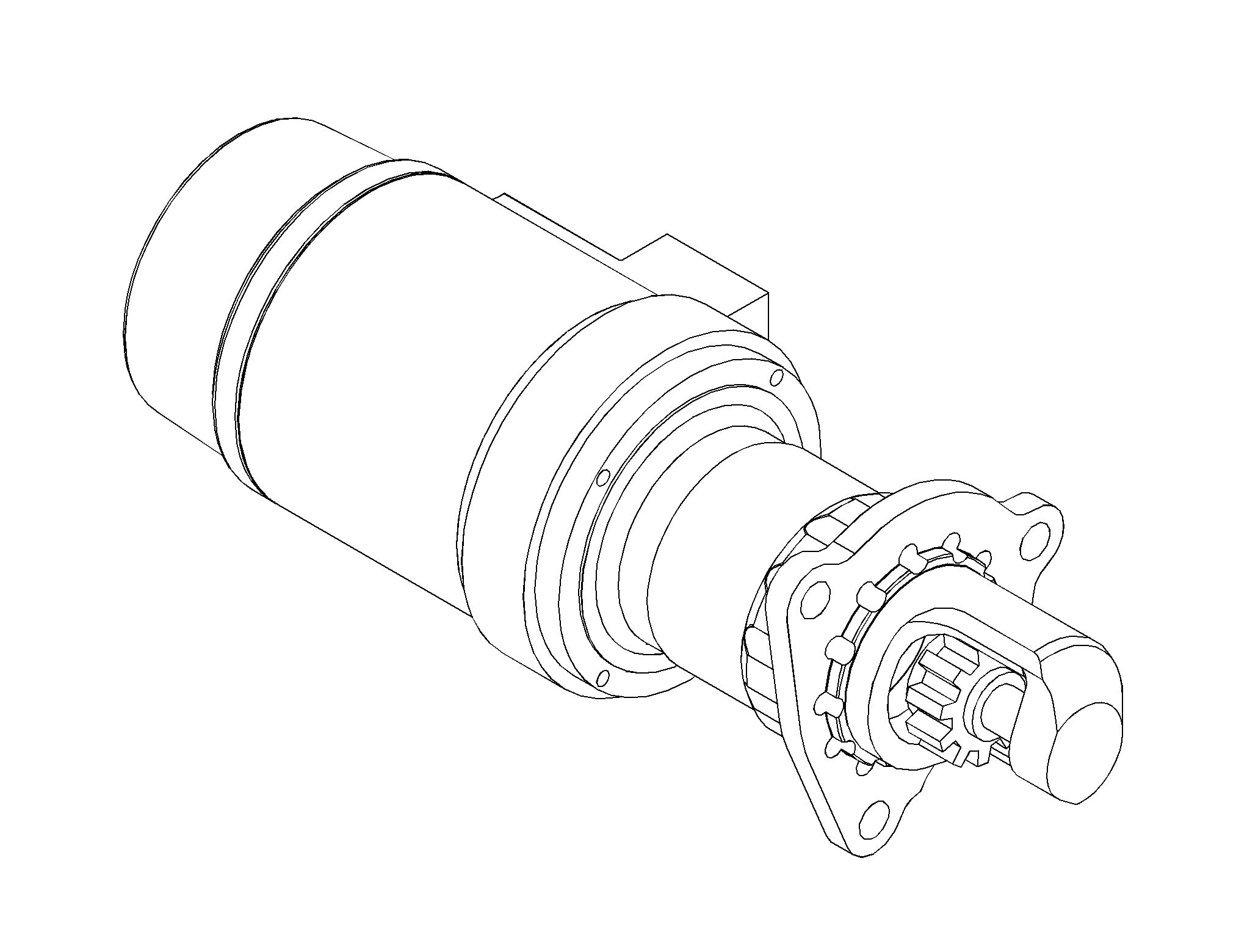 Пневматический стартер