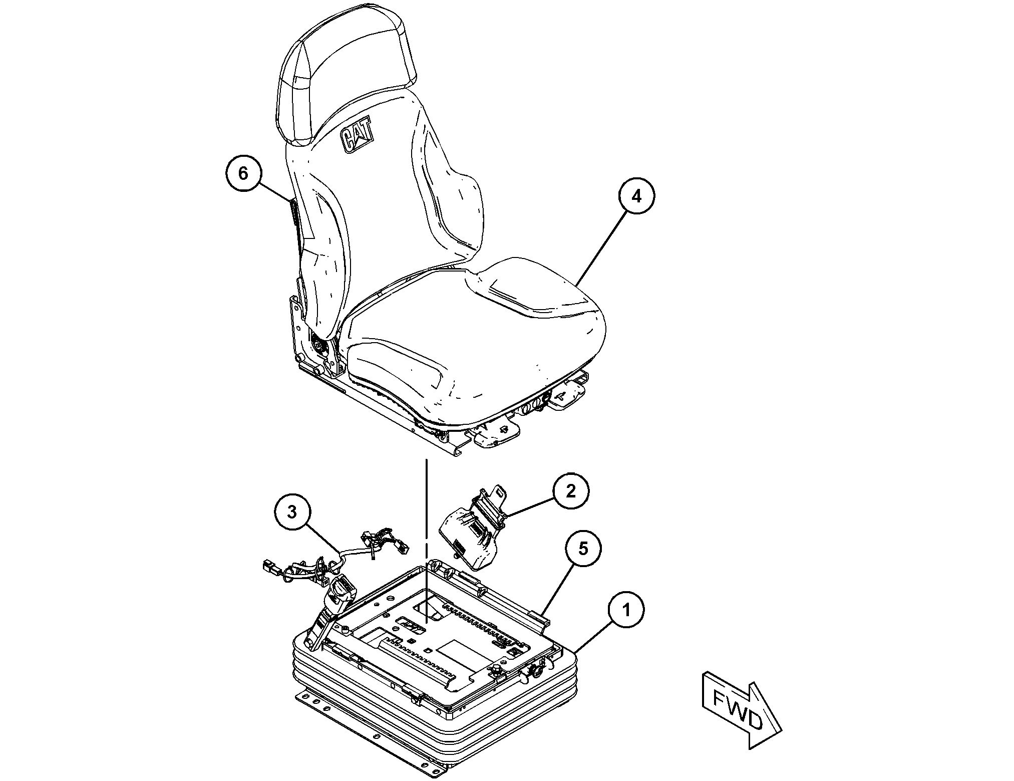 СИДЕНЬЕ С ПОДВЕСКОЙ