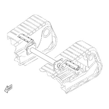 197-4914: Rear Axle Assembly