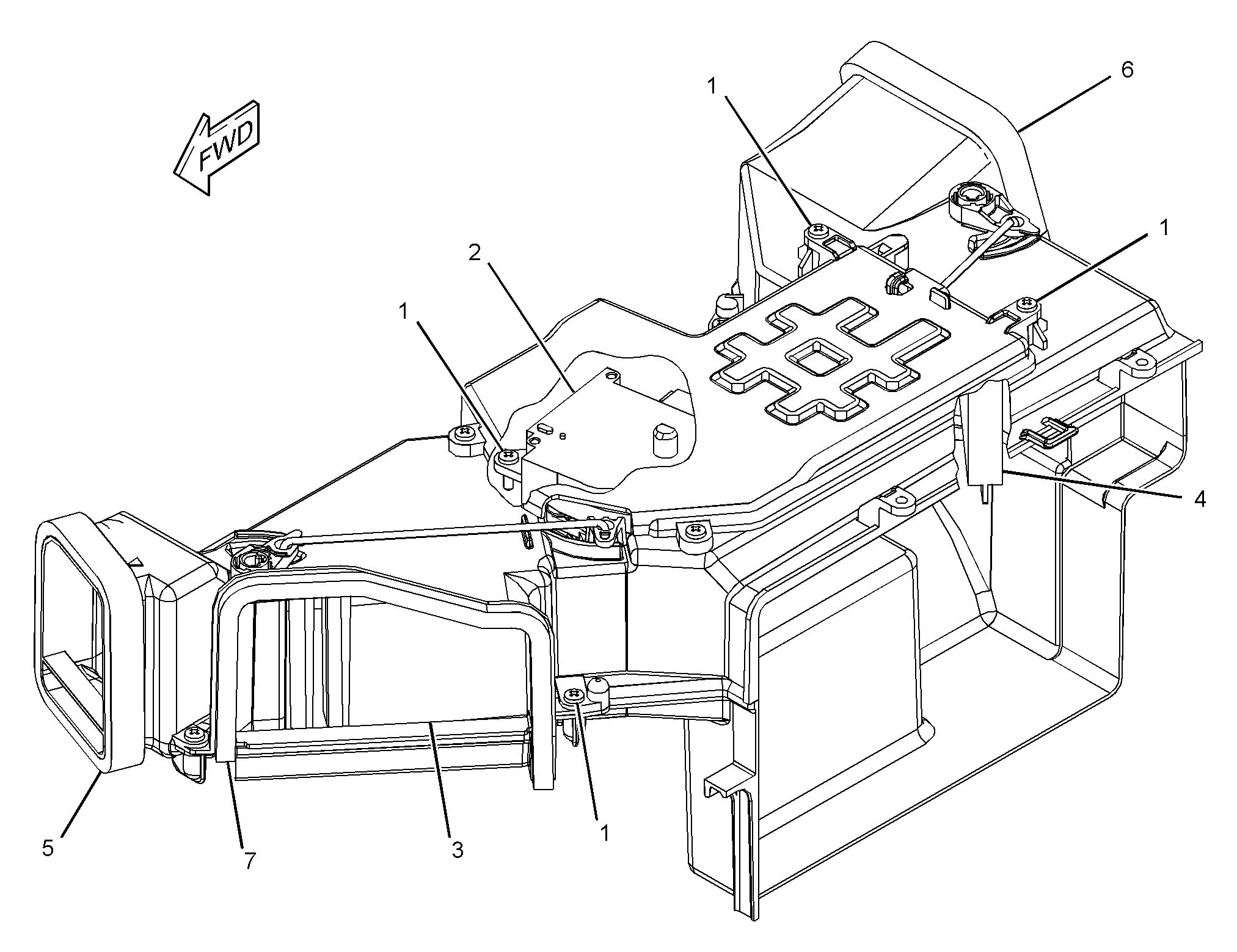 БЛОК ПНЕВМАТИЧЕСКОГО МЕХАНИЗМА ДВЕРИ