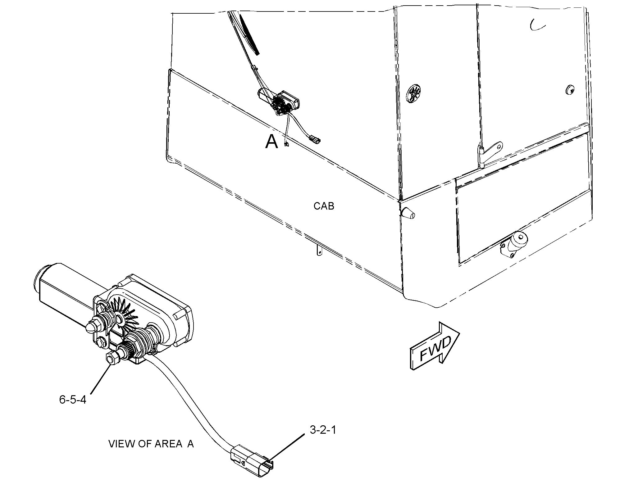 ЭЛЕКТРОДВИГАТЕЛЬ СТЕКЛООЧИСТИТЕЛЯ