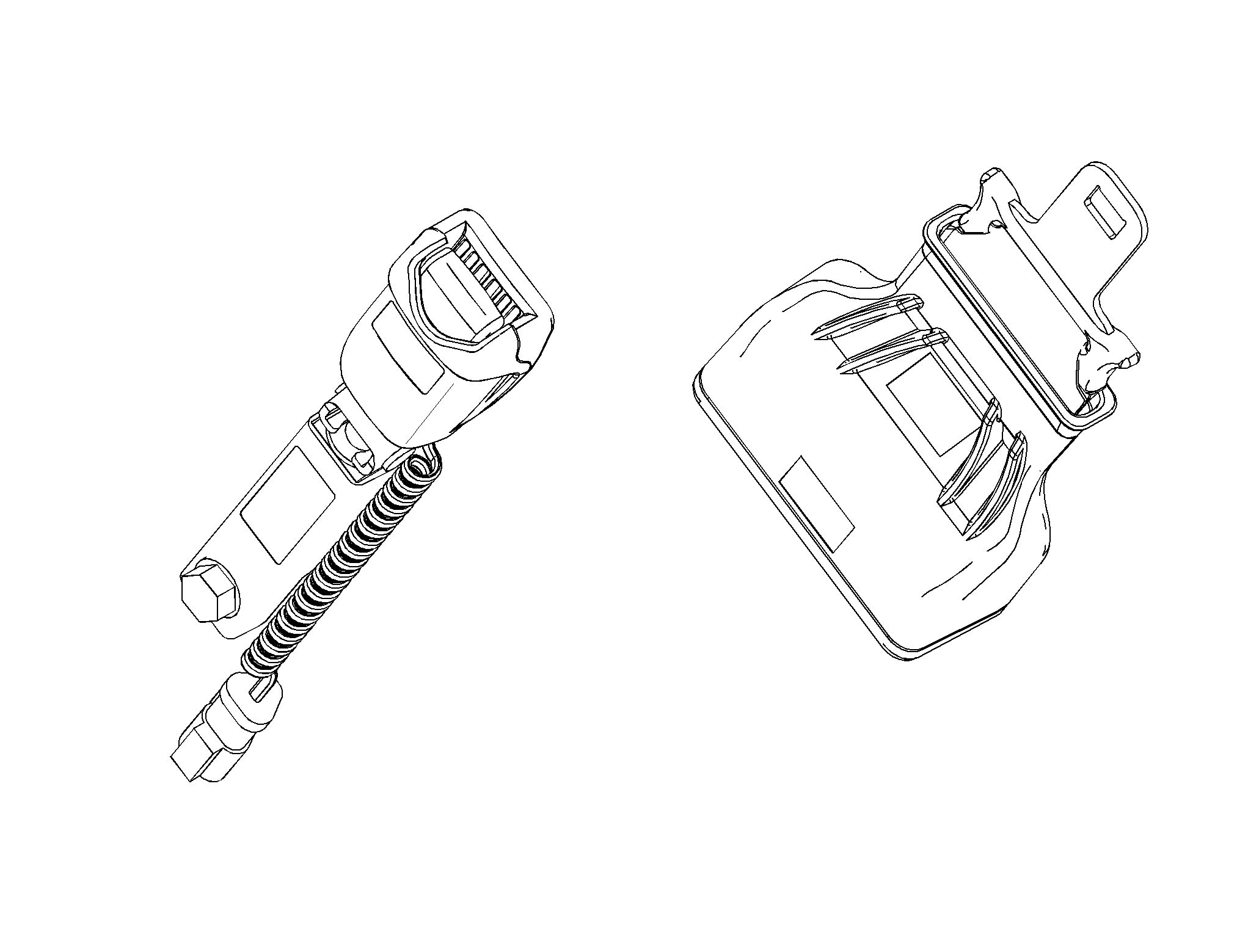 258-8373: БЛОК РЕМНЯ СИДЕНЬЯ