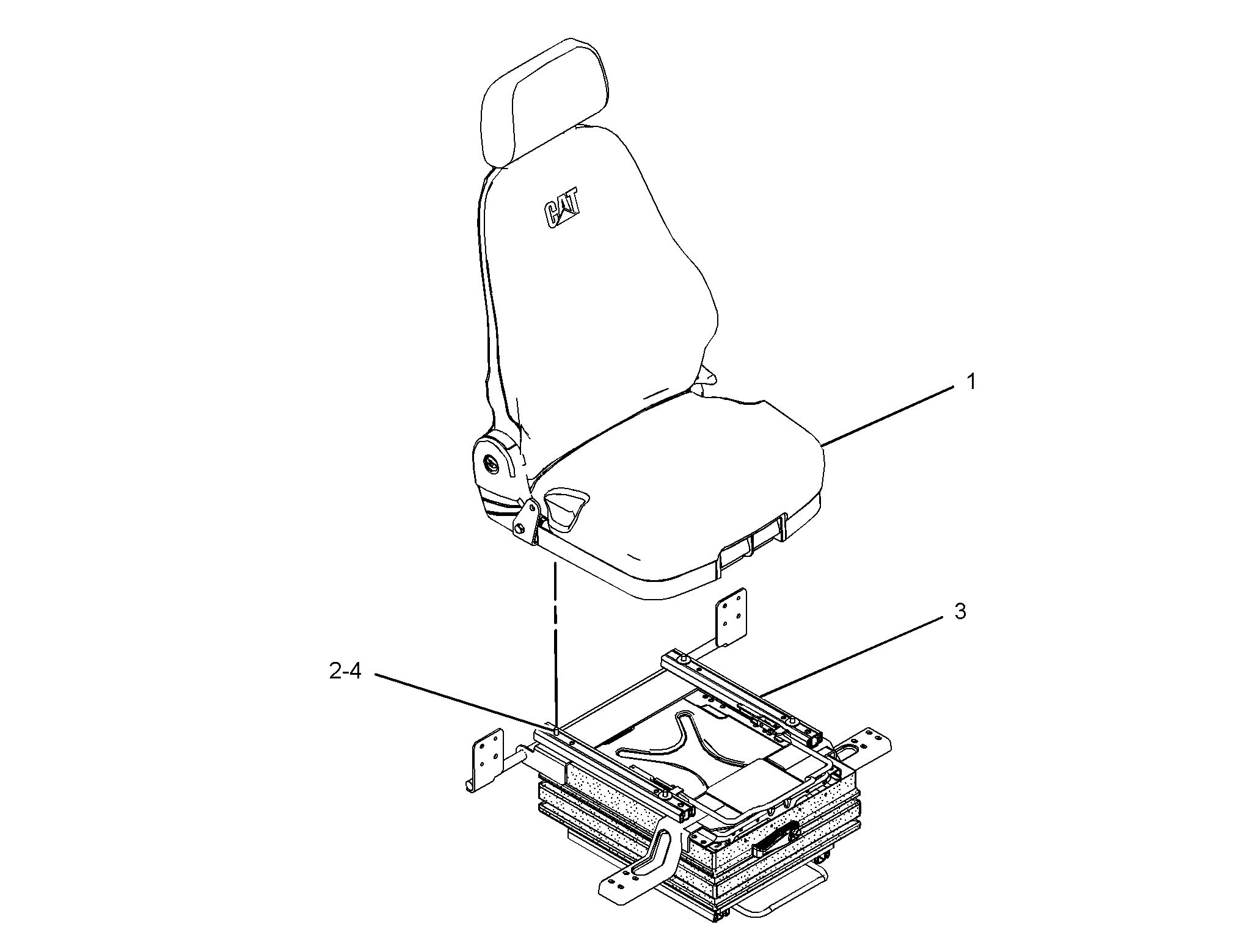 366-5260: СИДЕНЬЕ С ПОДВЕСКОЙ