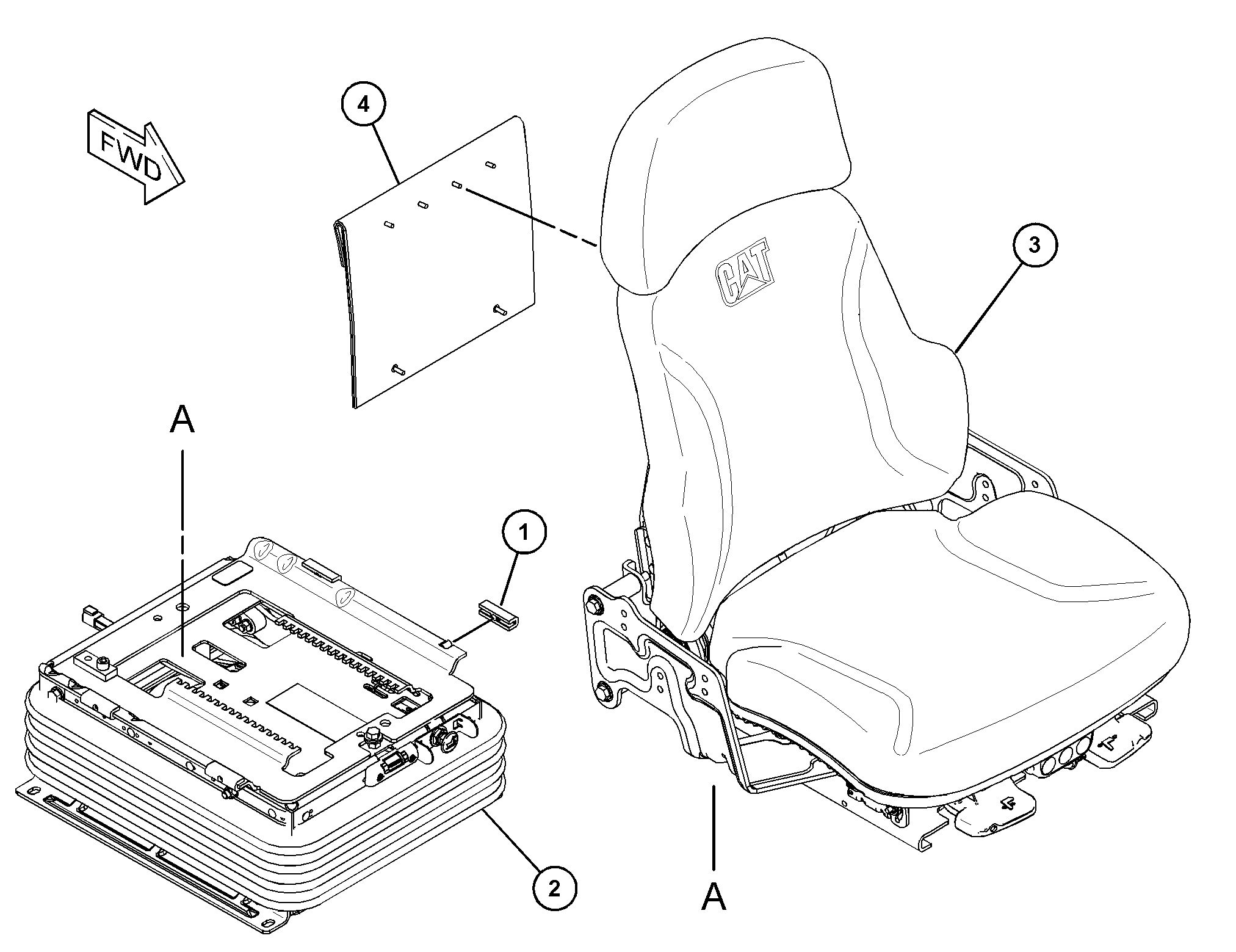 СИДЕНЬЕ С ПОДВЕСКОЙ