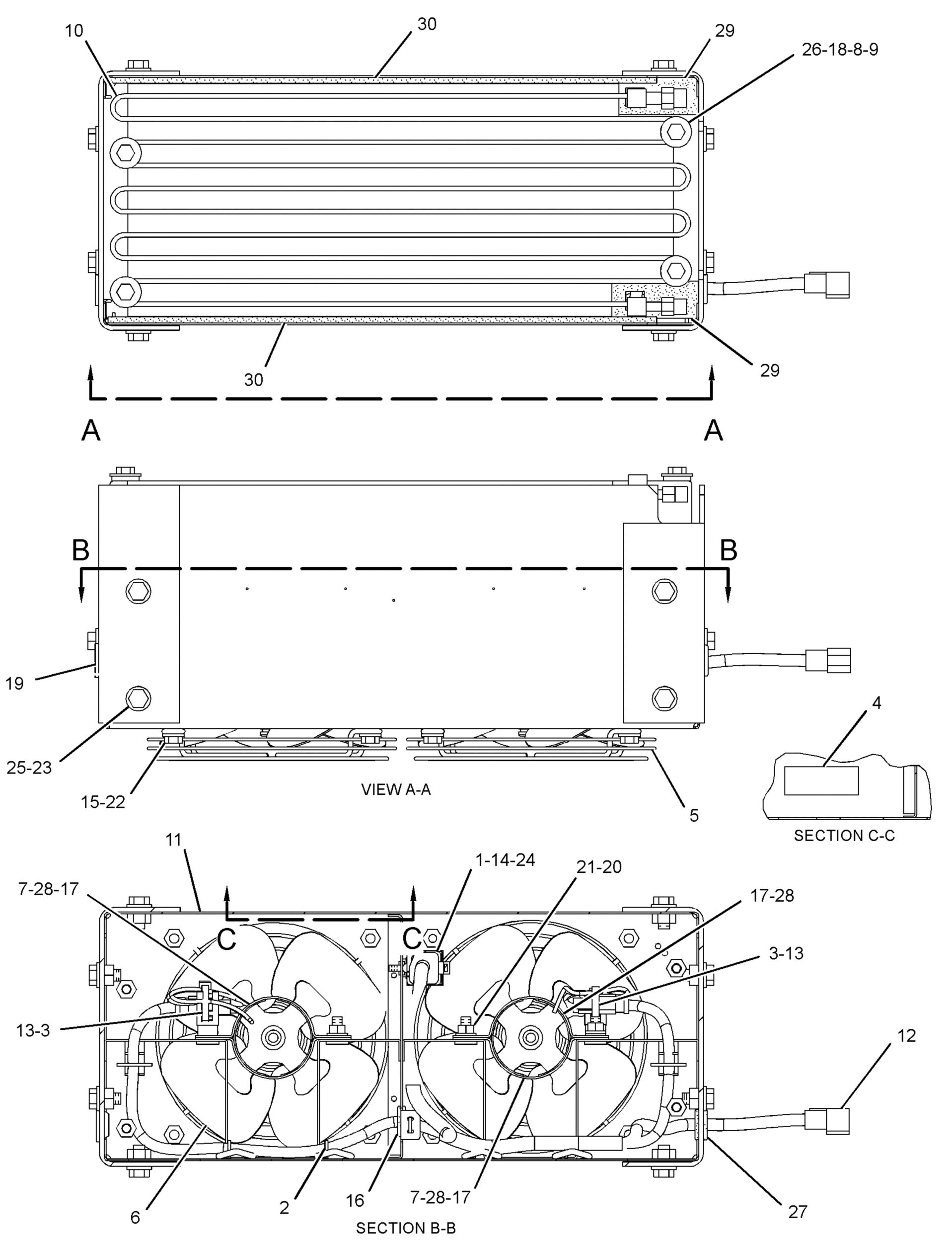 Группа конденсаторов (основная)