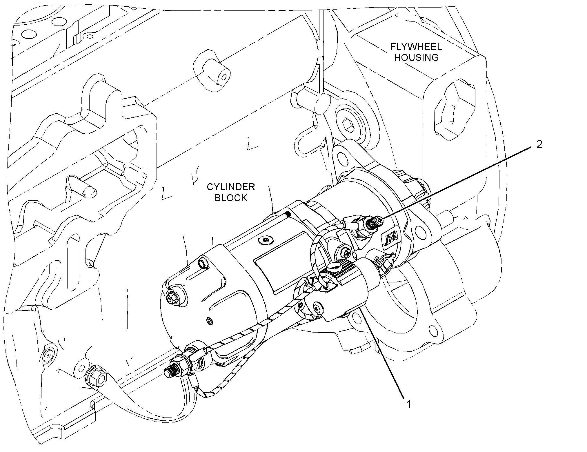 БЛОК ЭЛЕКТРОДВИГАТЕЛЯ