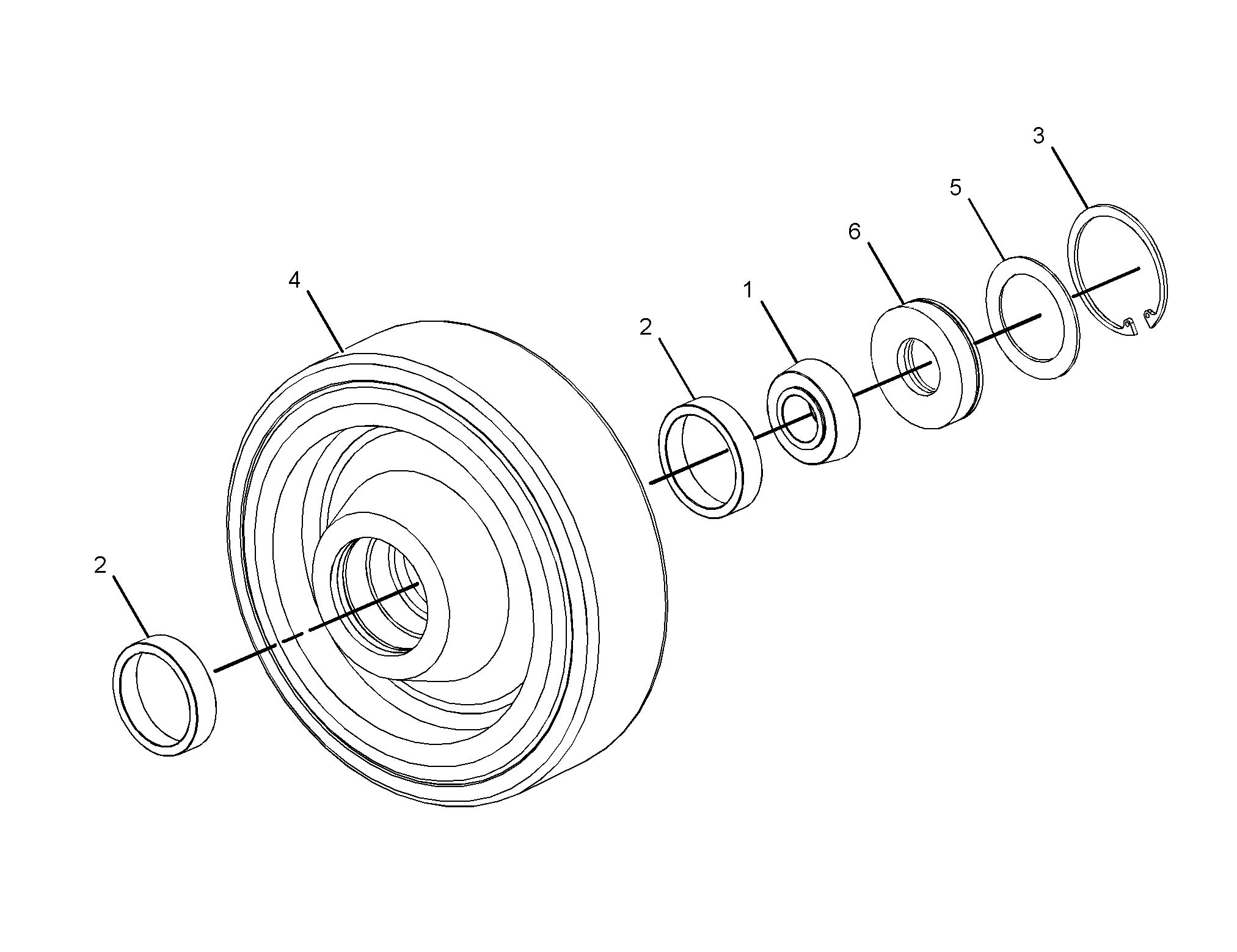 Колесо тележки