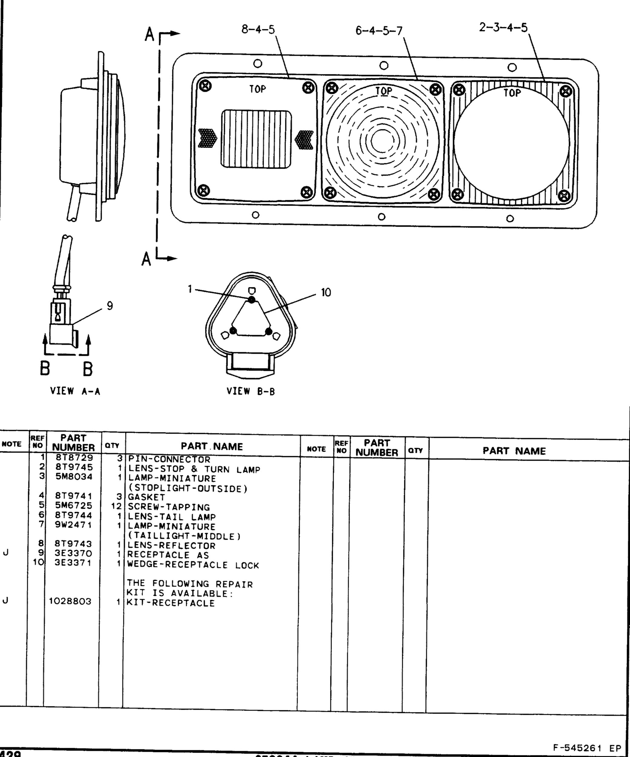 3E-6344: БЛОК ЛАМПЫ