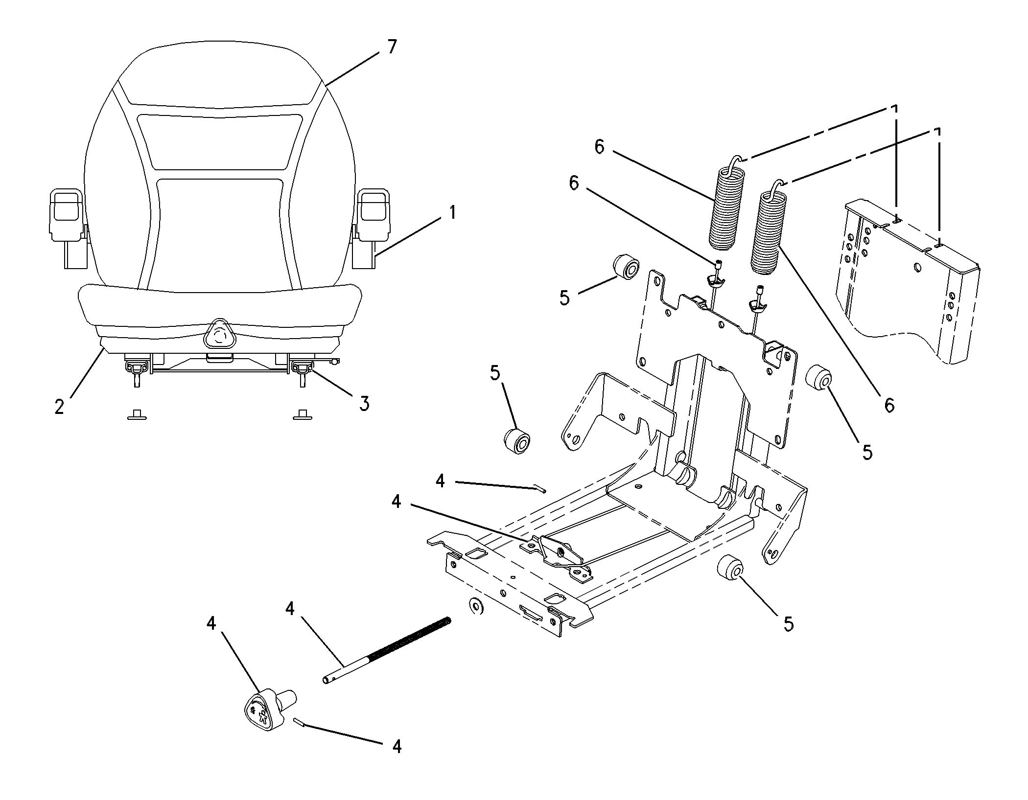 133-6945: БЛОК СИДЕНЬЯ
