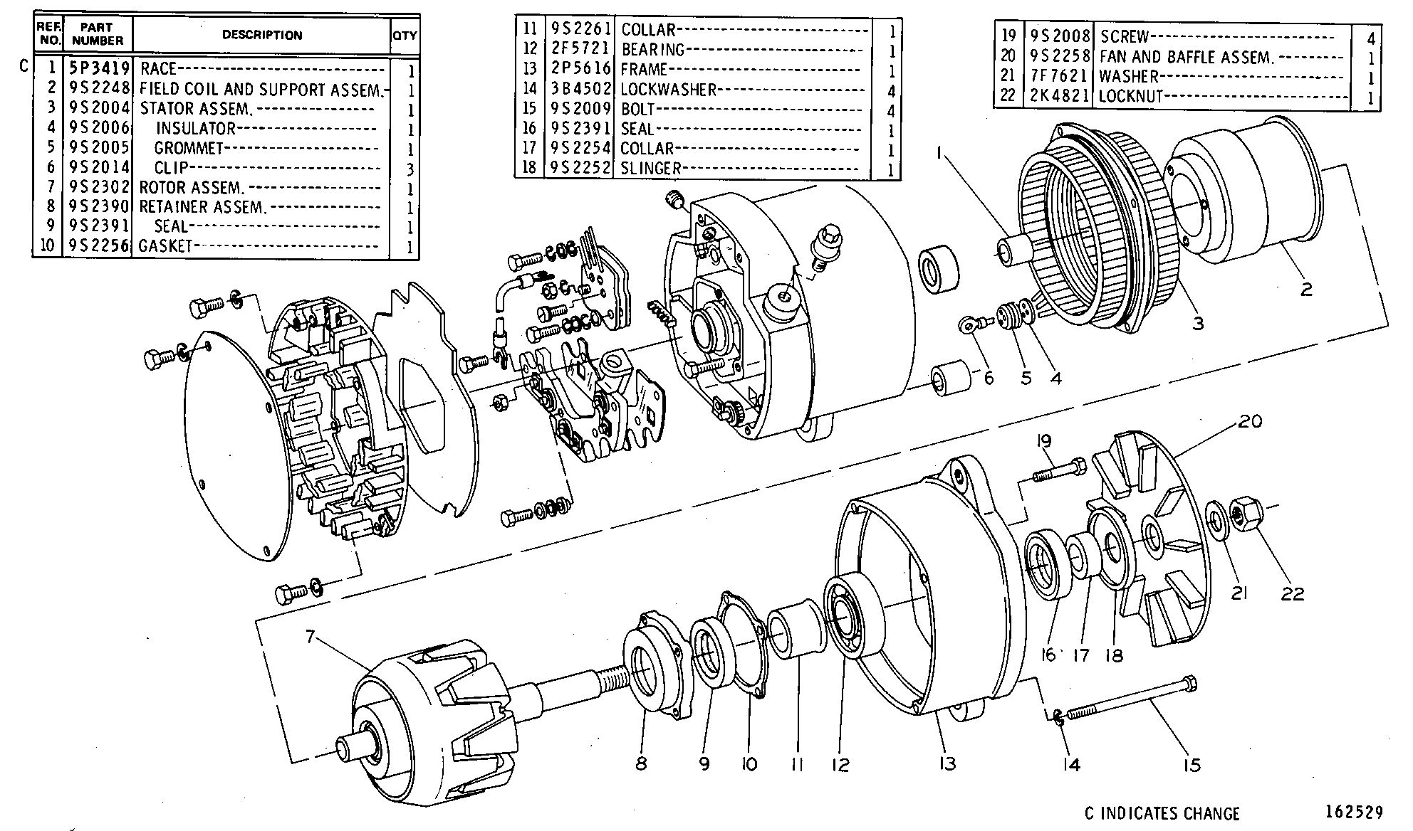 5S-9088: GRUPO DE ALTERNADOR | Cat® Parts Store