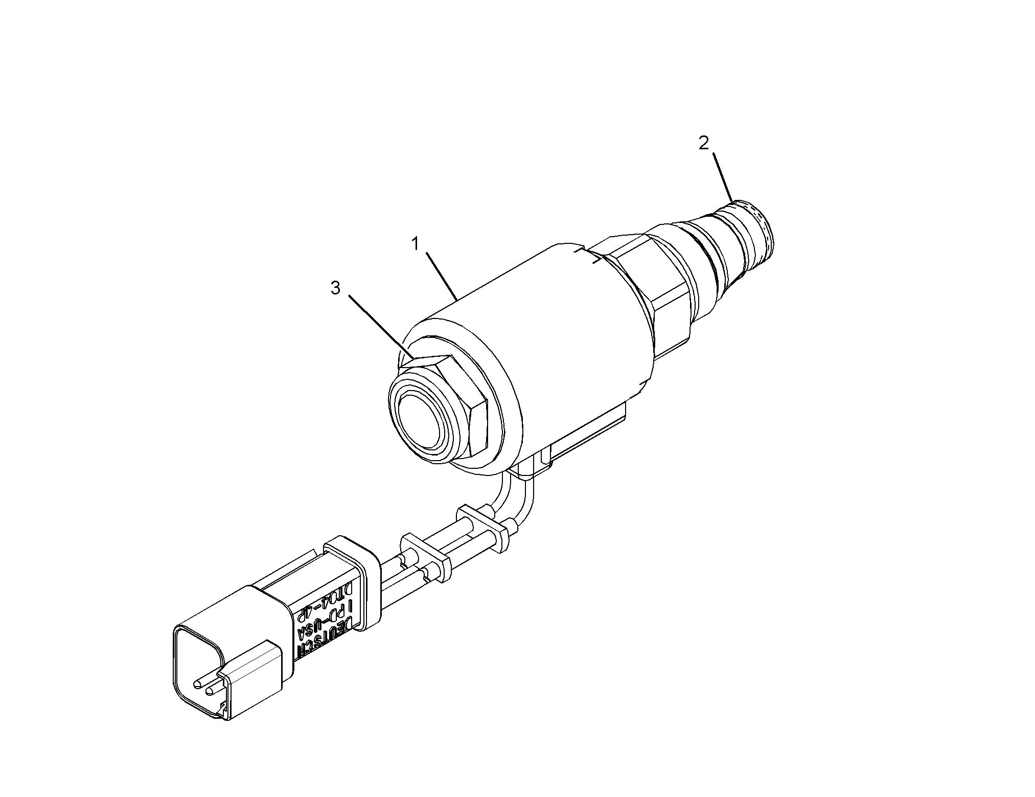 Электромагнитный клапан в сборе