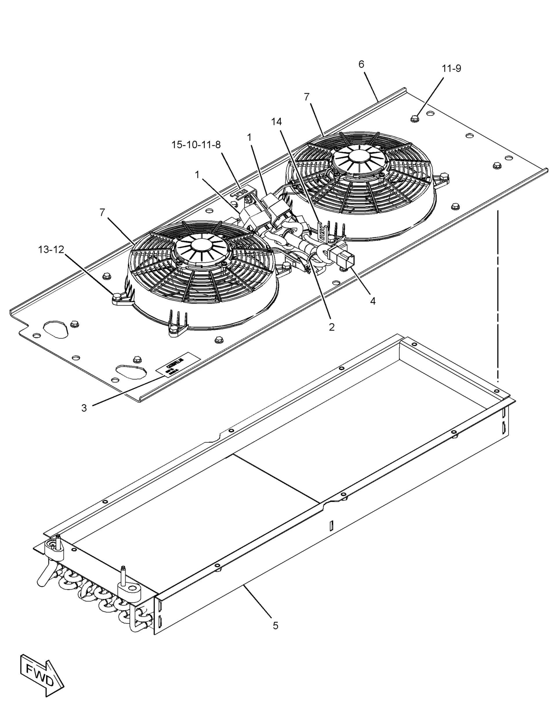 333 2122 Condenser Group Basic Cat Parts Store